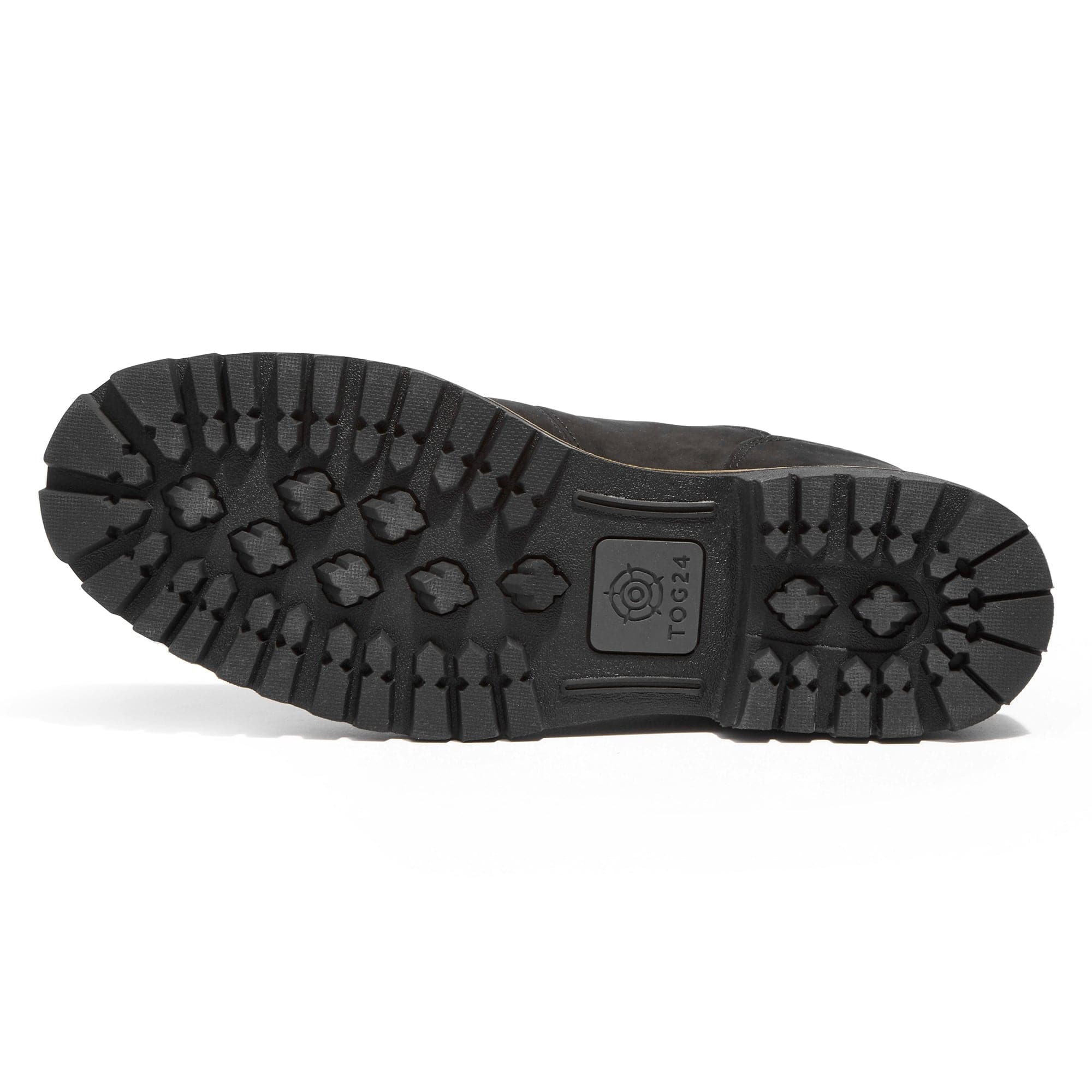Outback Mens Leather Walking Boots - Black - Image 8