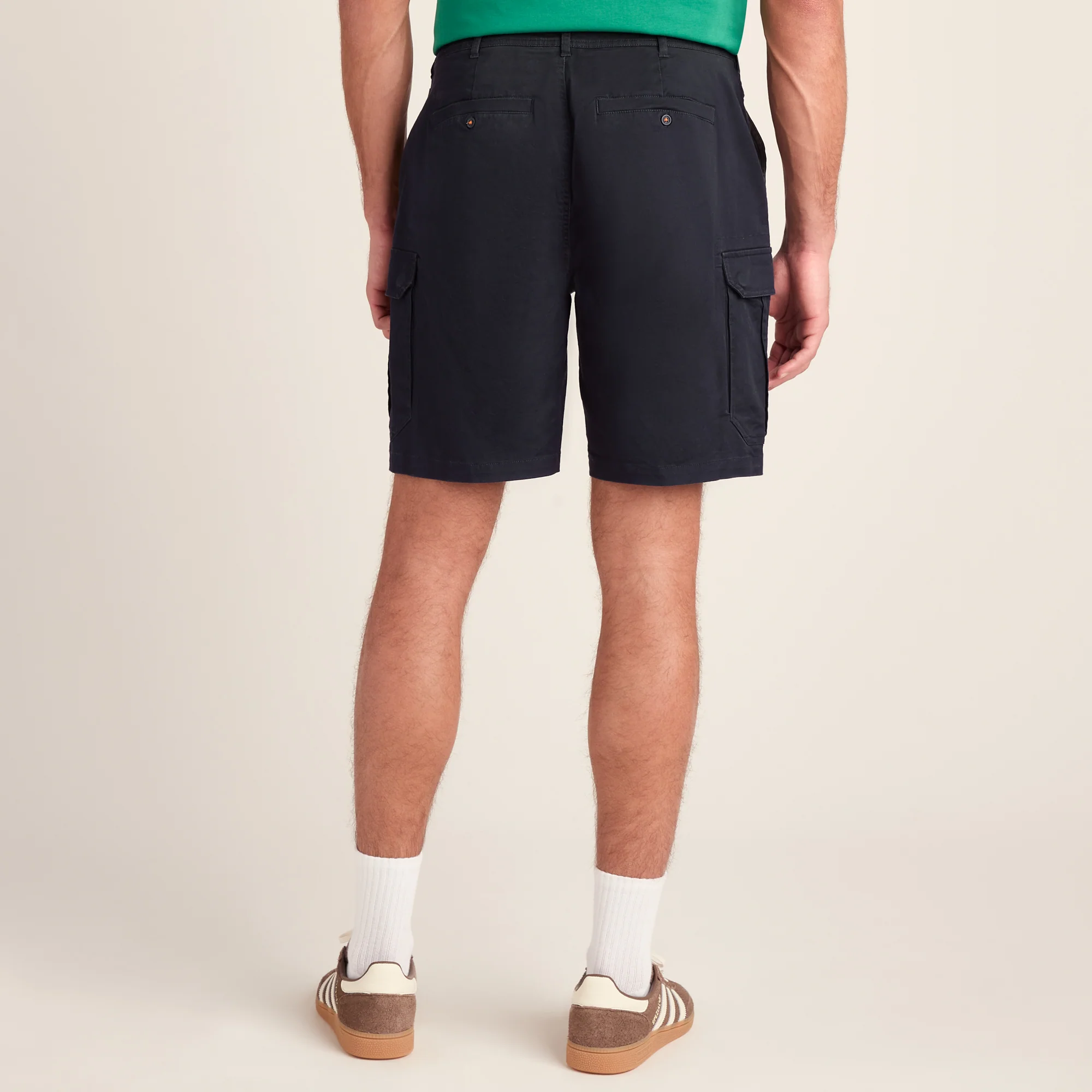 Pace Mens Supersoft Cargo Shorts - Dark Indigo - Image 3