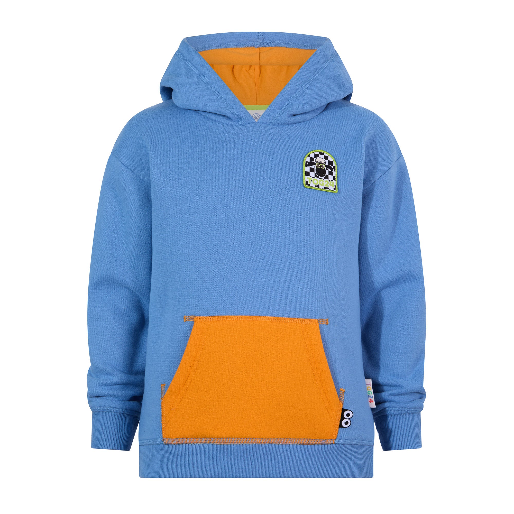 Pelibuey Kids Shaun the Sheep Hoody - Bluebell - Image 8