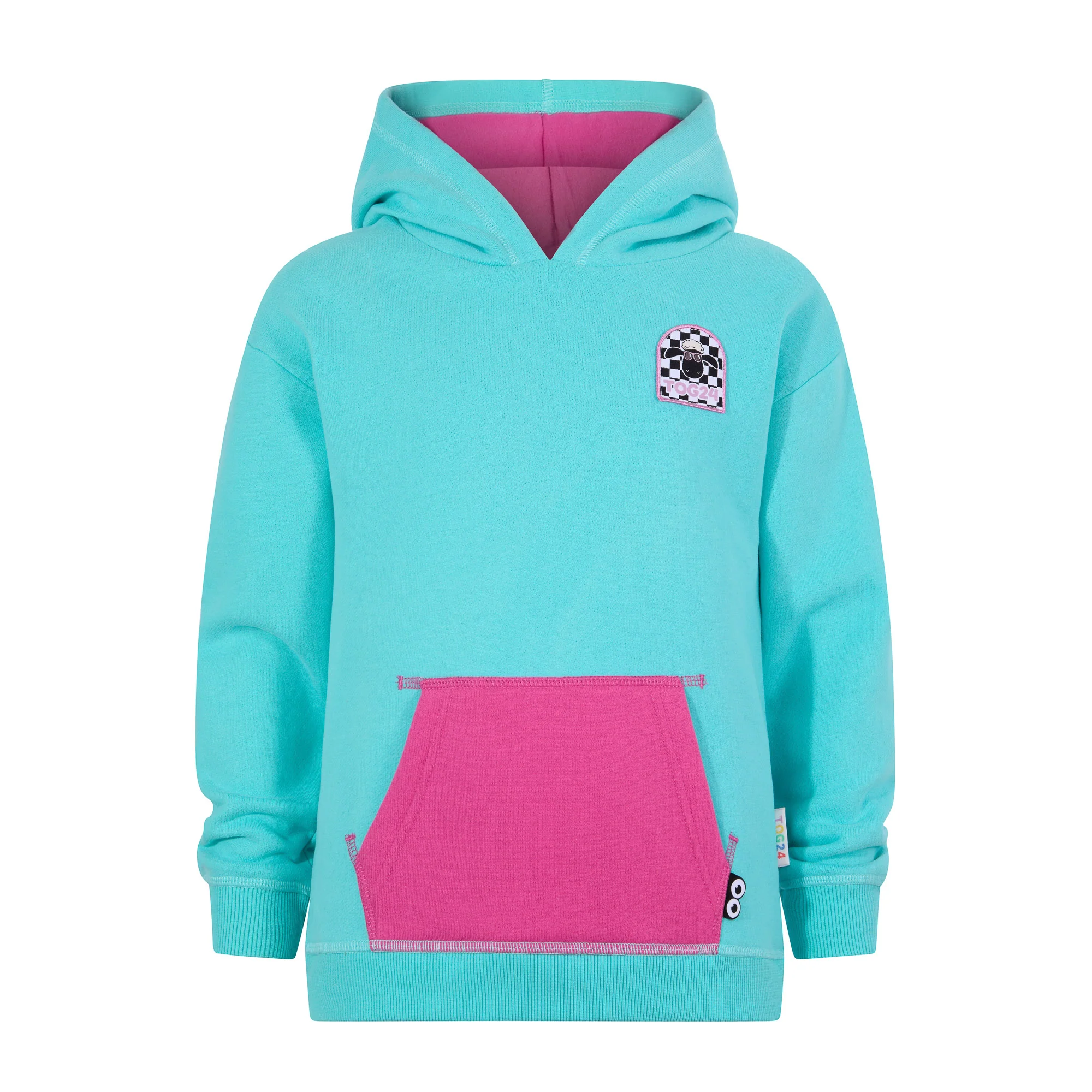 Pelibuey Kids Shaun the Sheep Hoody - Bubblegum Blue - Image 9