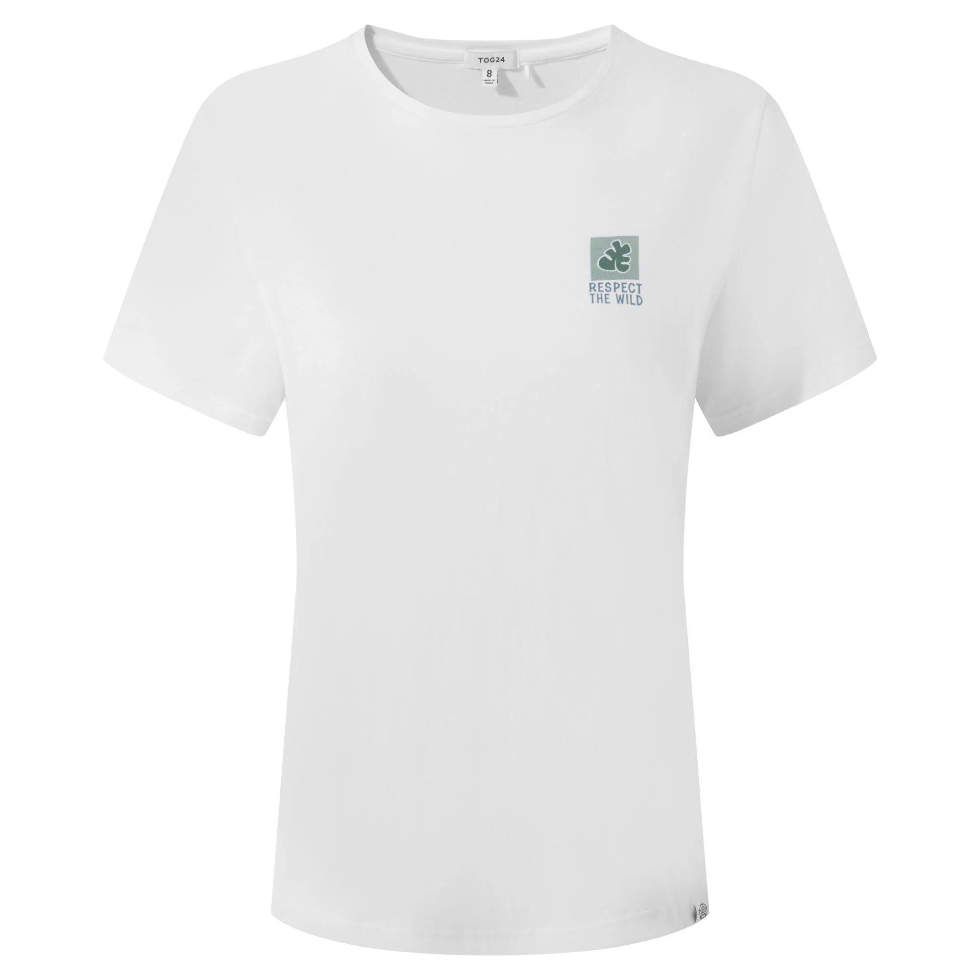 Respect Womens 100% Cotton Supersoft T-Shirt - Optic White - Image 5