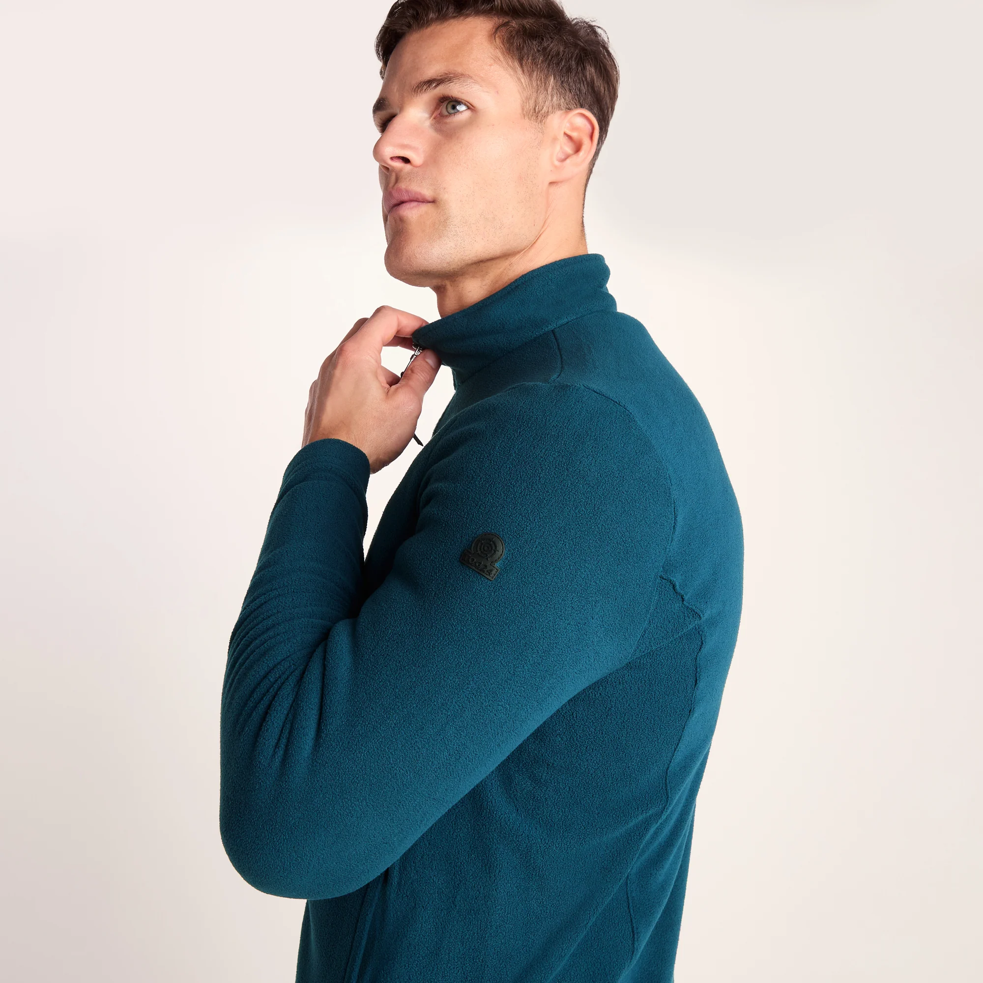 Revive Mens Fleece Jacket - Petrol Green - Image 6