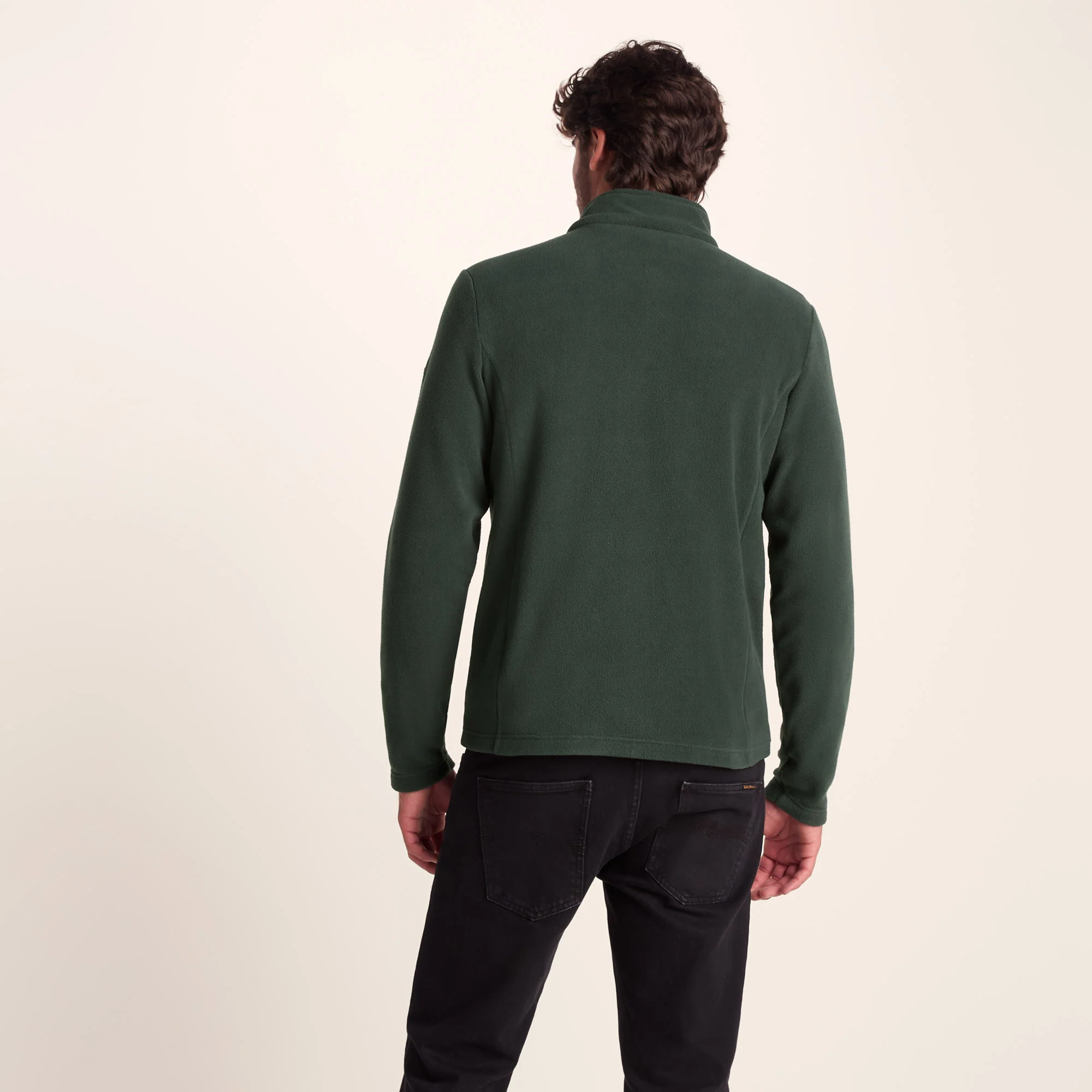 Revive Mens Fleece Jacket - Racing Green - Image 3