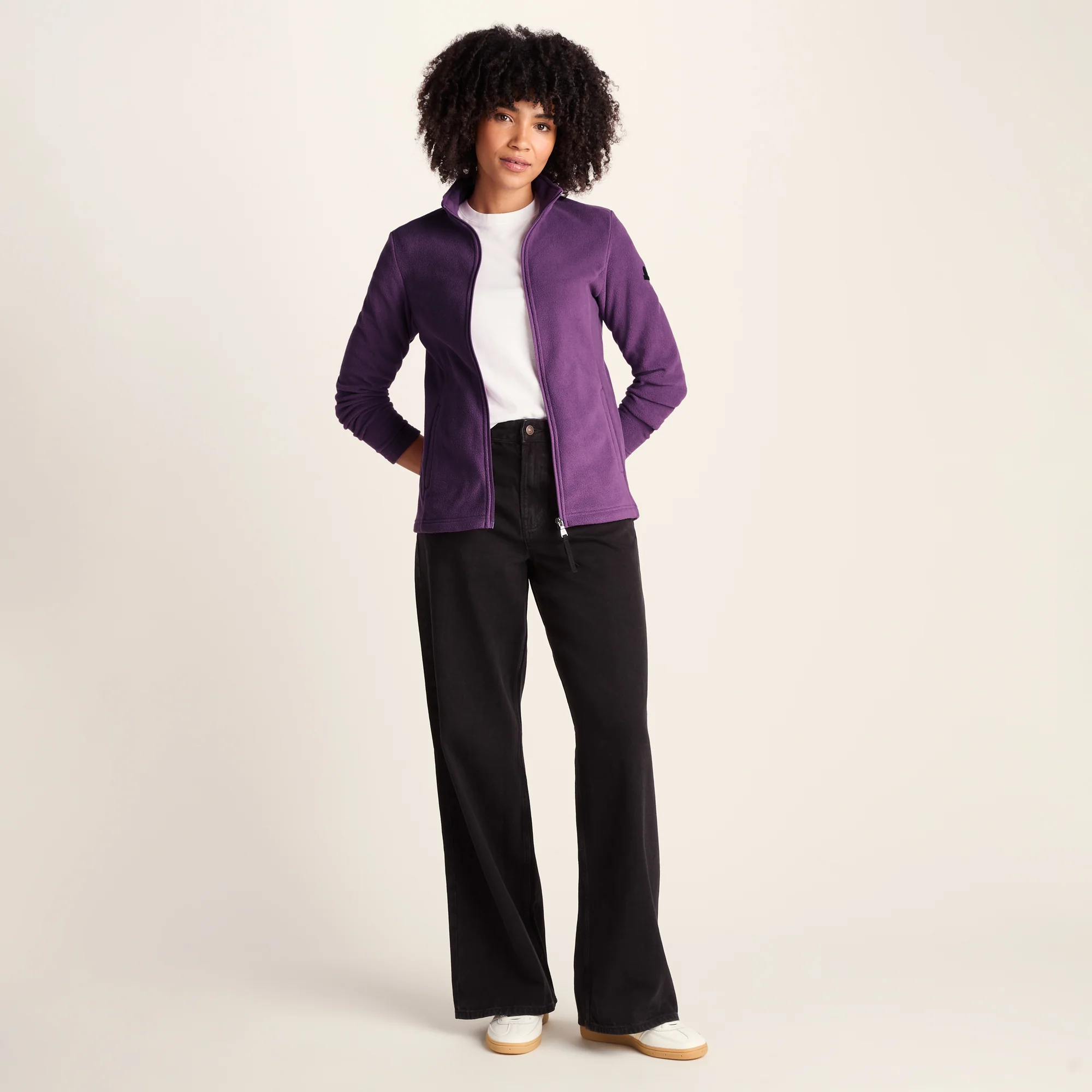Revive Womens Fleece Jacket - Orchid