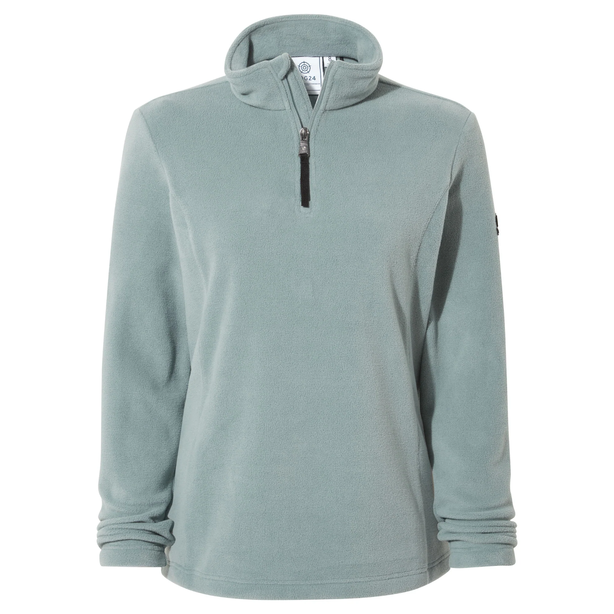 Revive Womens Quarter Zip Fleece - Smokey Teal - Image 9