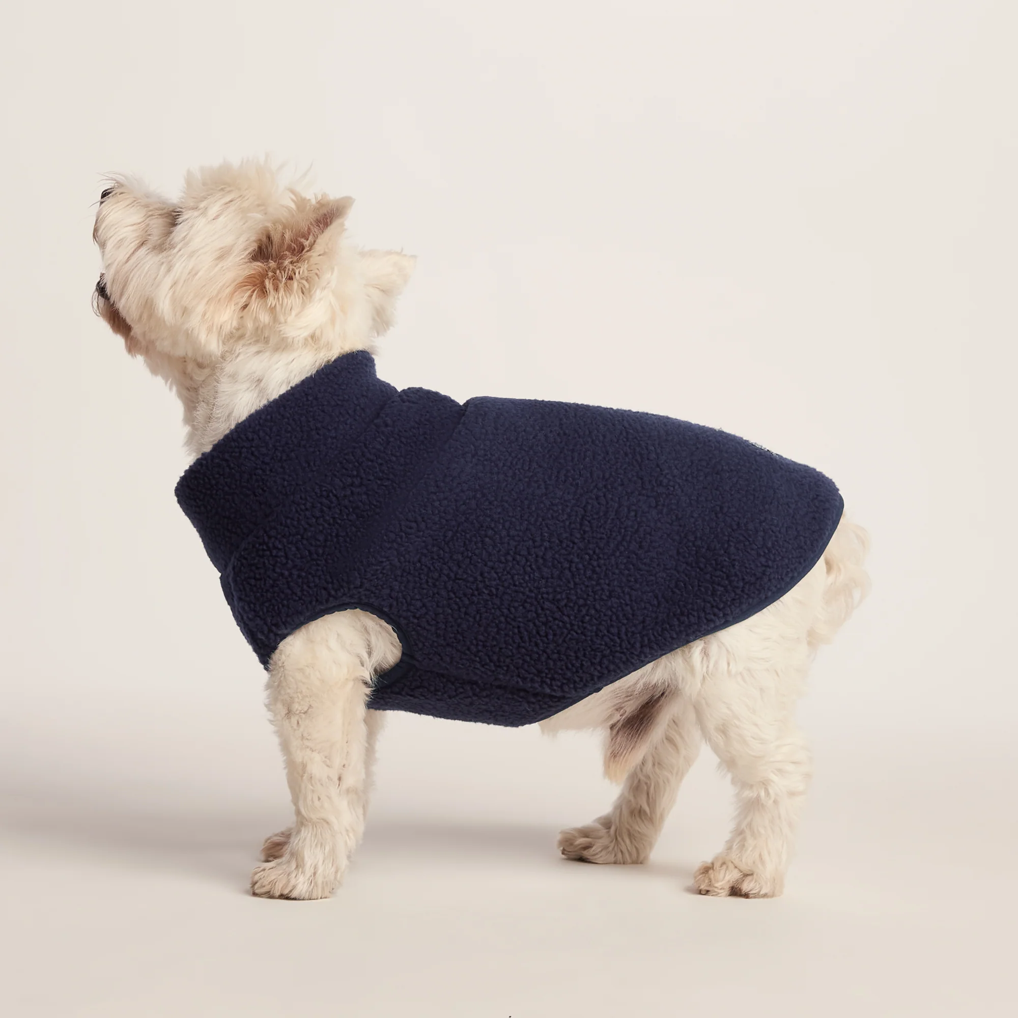 Rover Sherpa Dog Coat S - Oxford Blue - Image 2