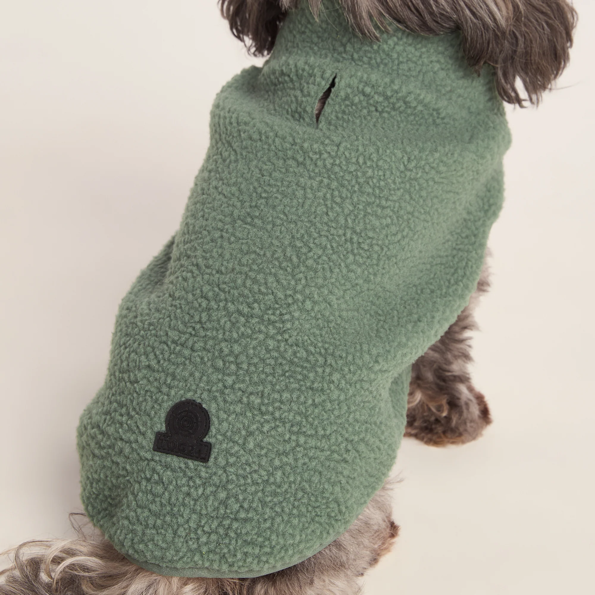 Rover Sherpa Dog Coat XS - Light Forest - Image 3