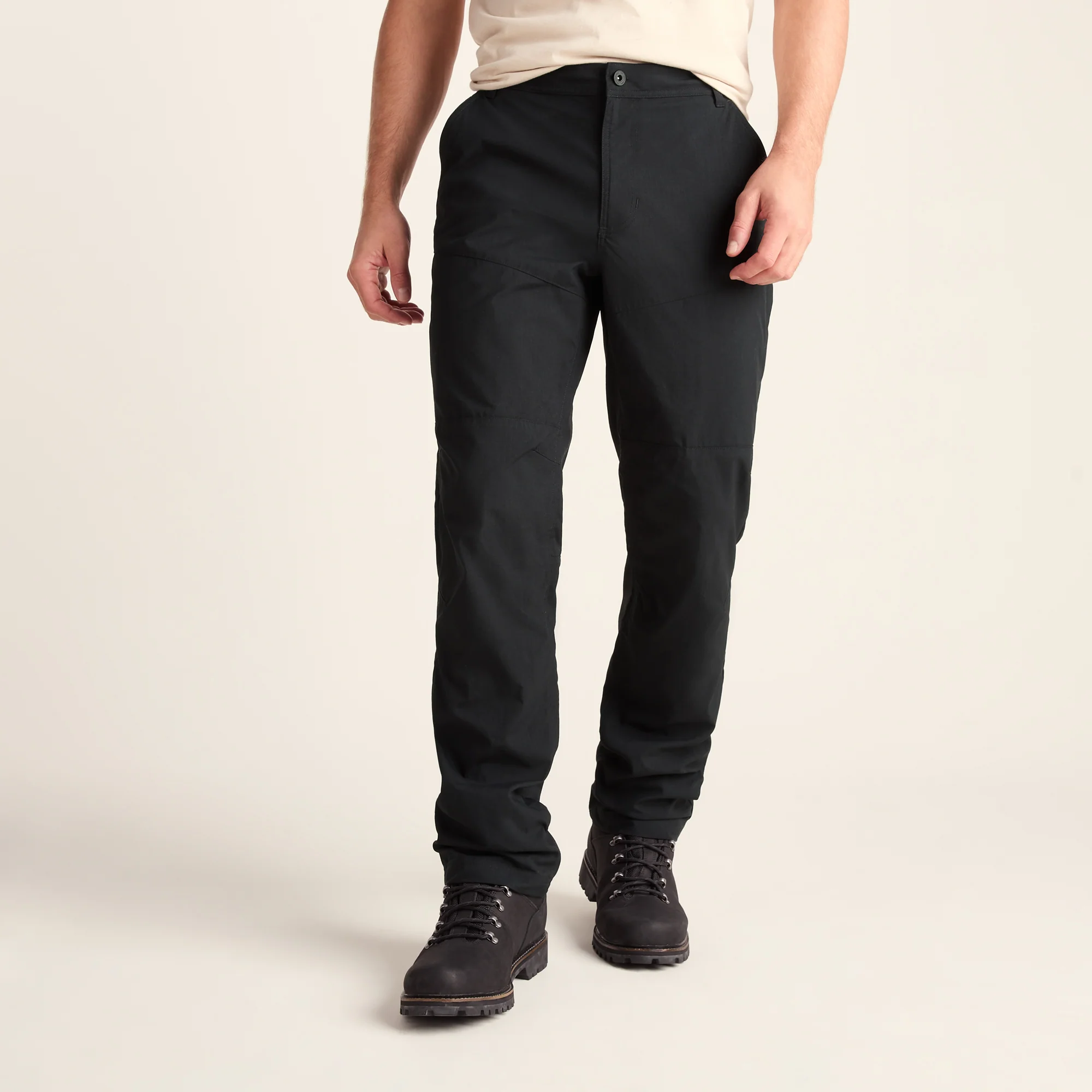 Rowland Mens Performance Trousers Regular - Black