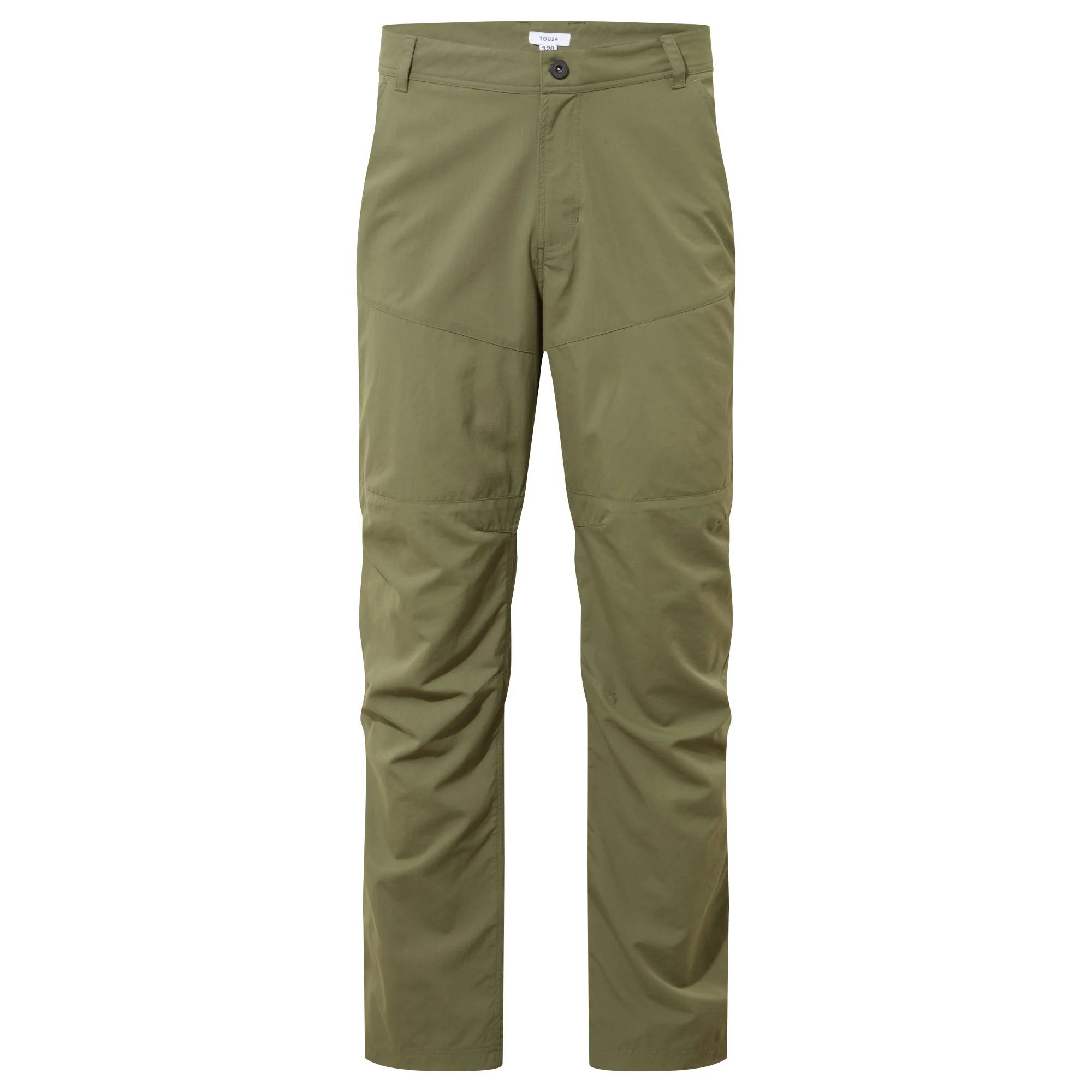 Rowland Mens Performance Trousers Short Leg - Khaki - Image 6