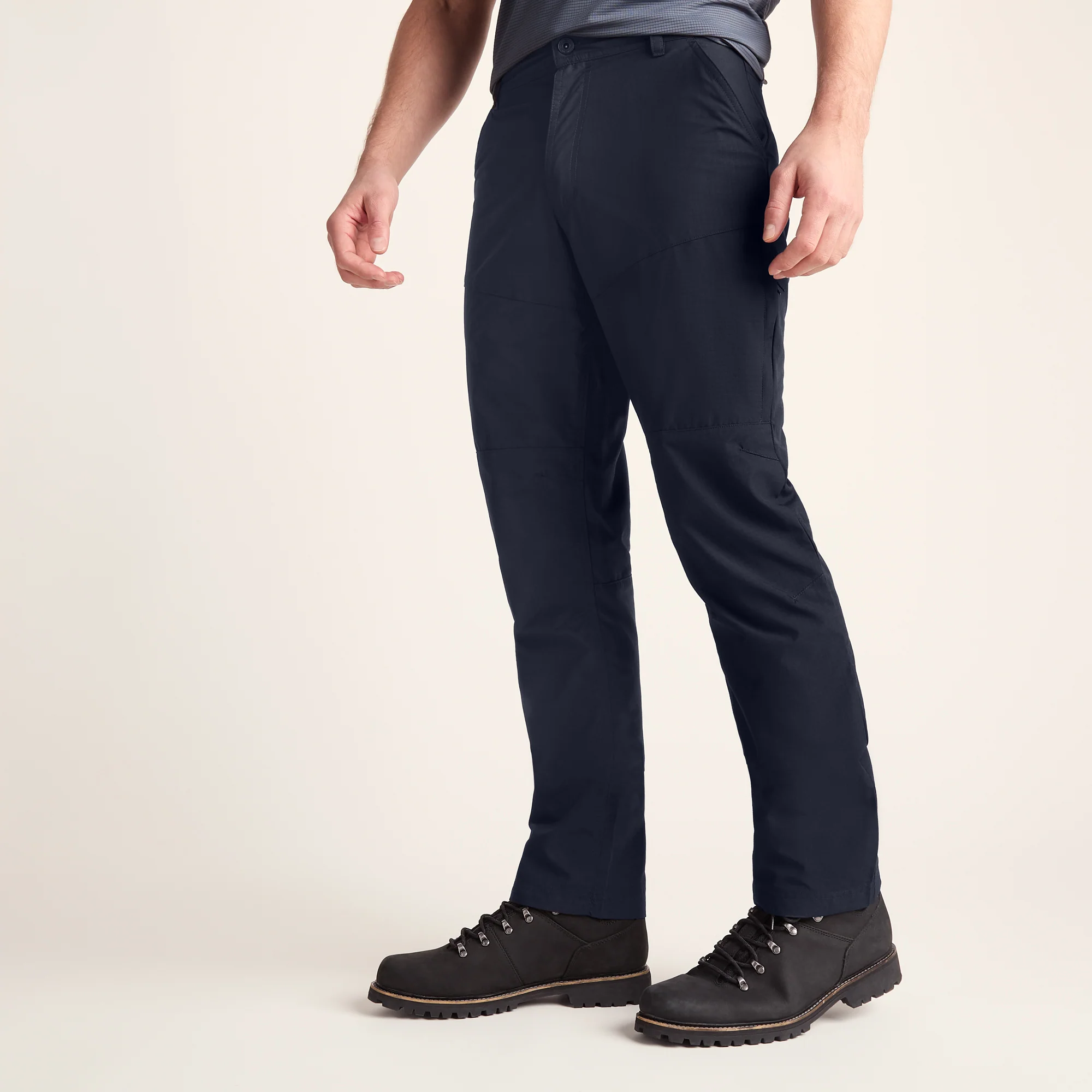 Rowland Mens Performance Trousers Short Leg - Navy - Image 5