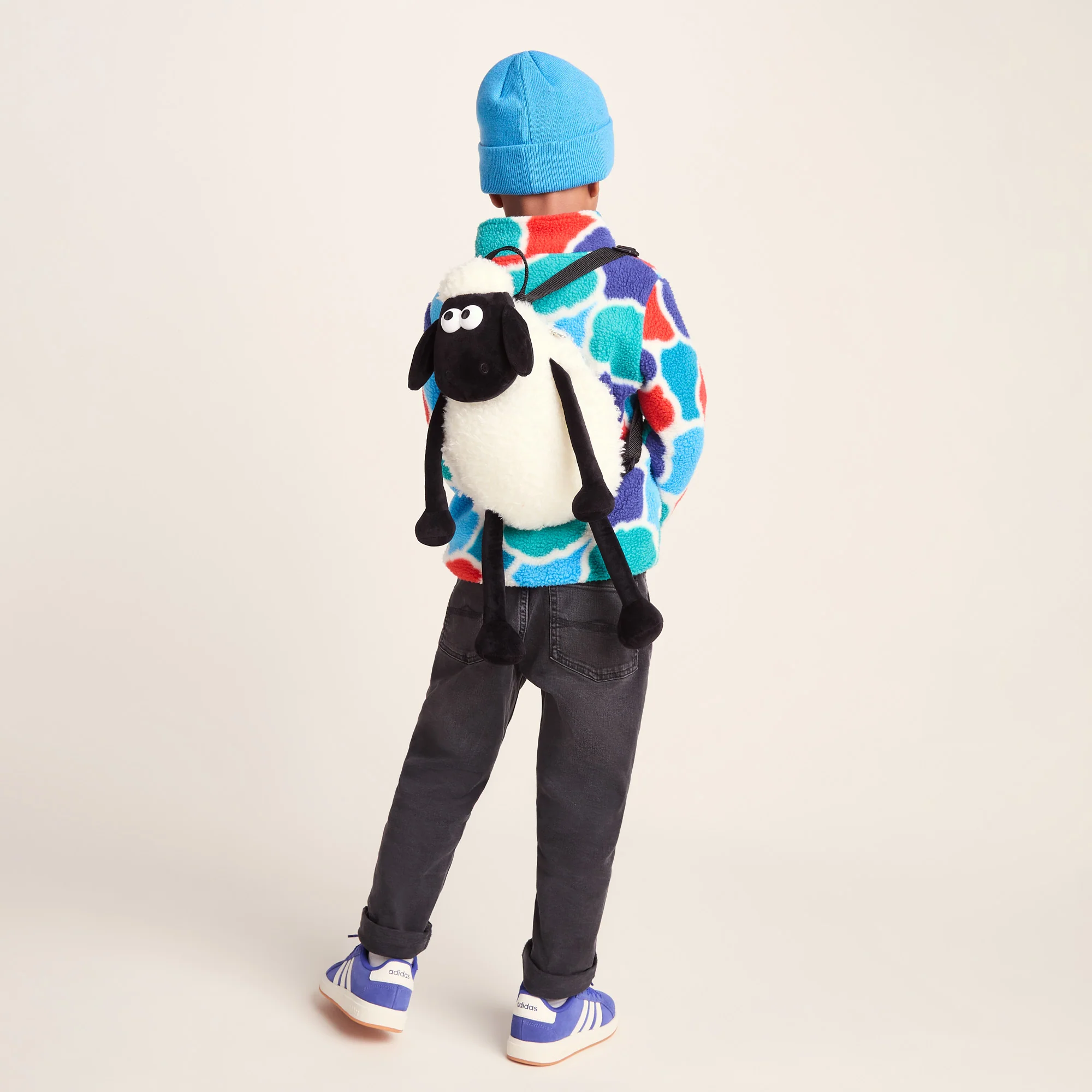 Shaun the Sheep Backpack - Black/White - Image 2