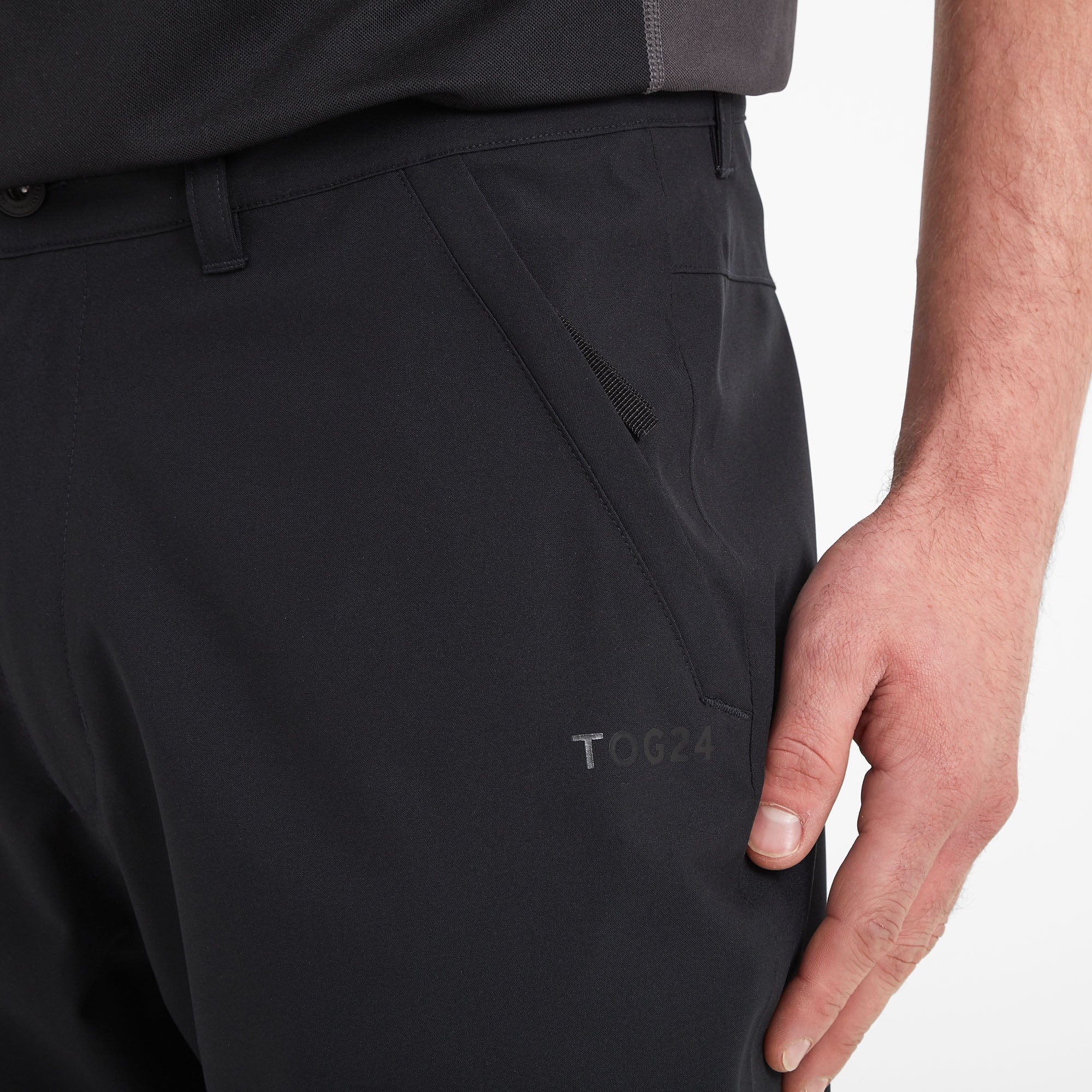 Silsden Mens Waterproof Trousers Regular - Black - Image 5