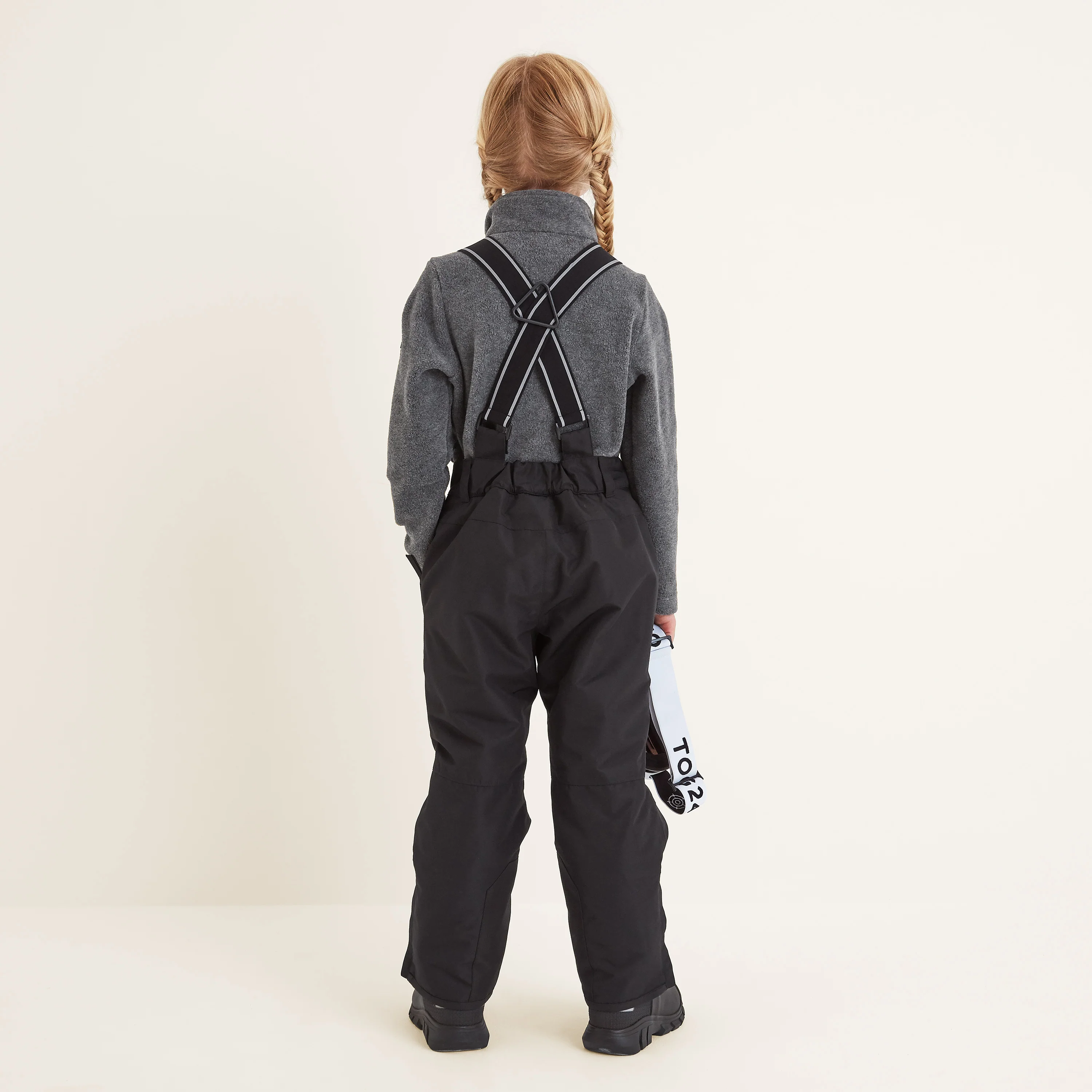 Slalom Kids Salopette - Black - Image 5