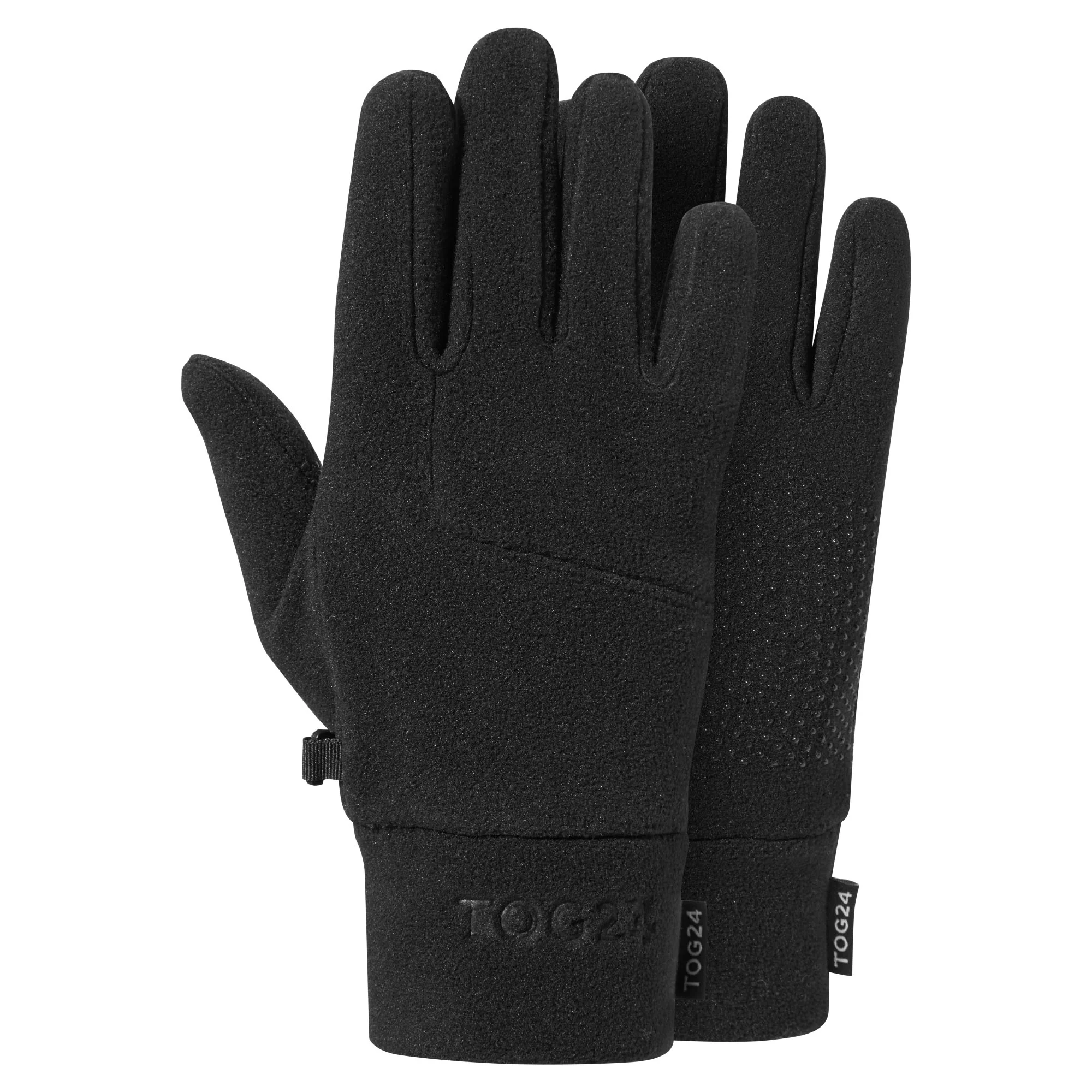 Stride Microfleece Gloves - Black - Image 2