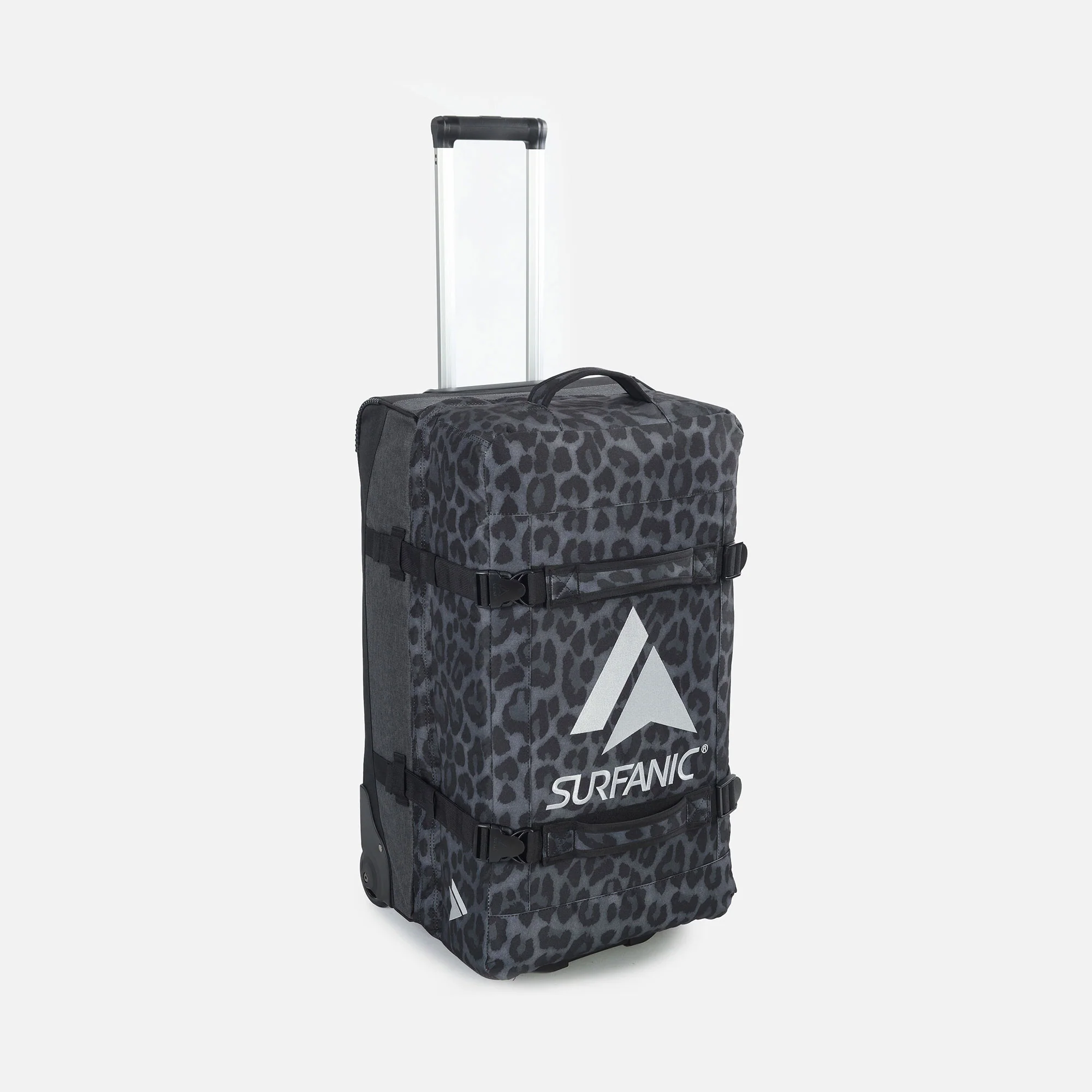 Surfanic Maxim 3.0 100L Roller Bag - Jet Black - Image 6