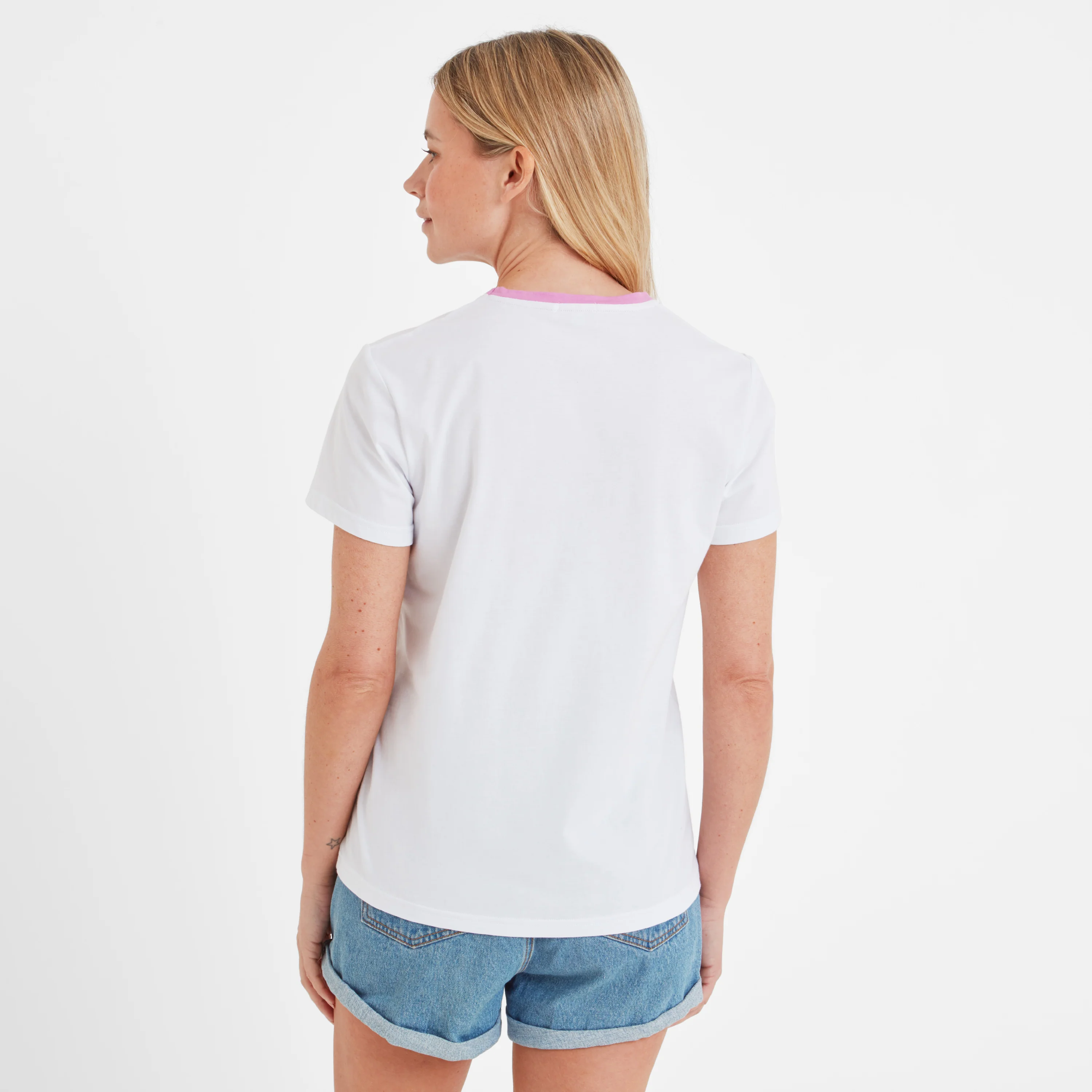 Susan Womens 100% Cotton Supersoft T-Shirt - Optic White - Image 3