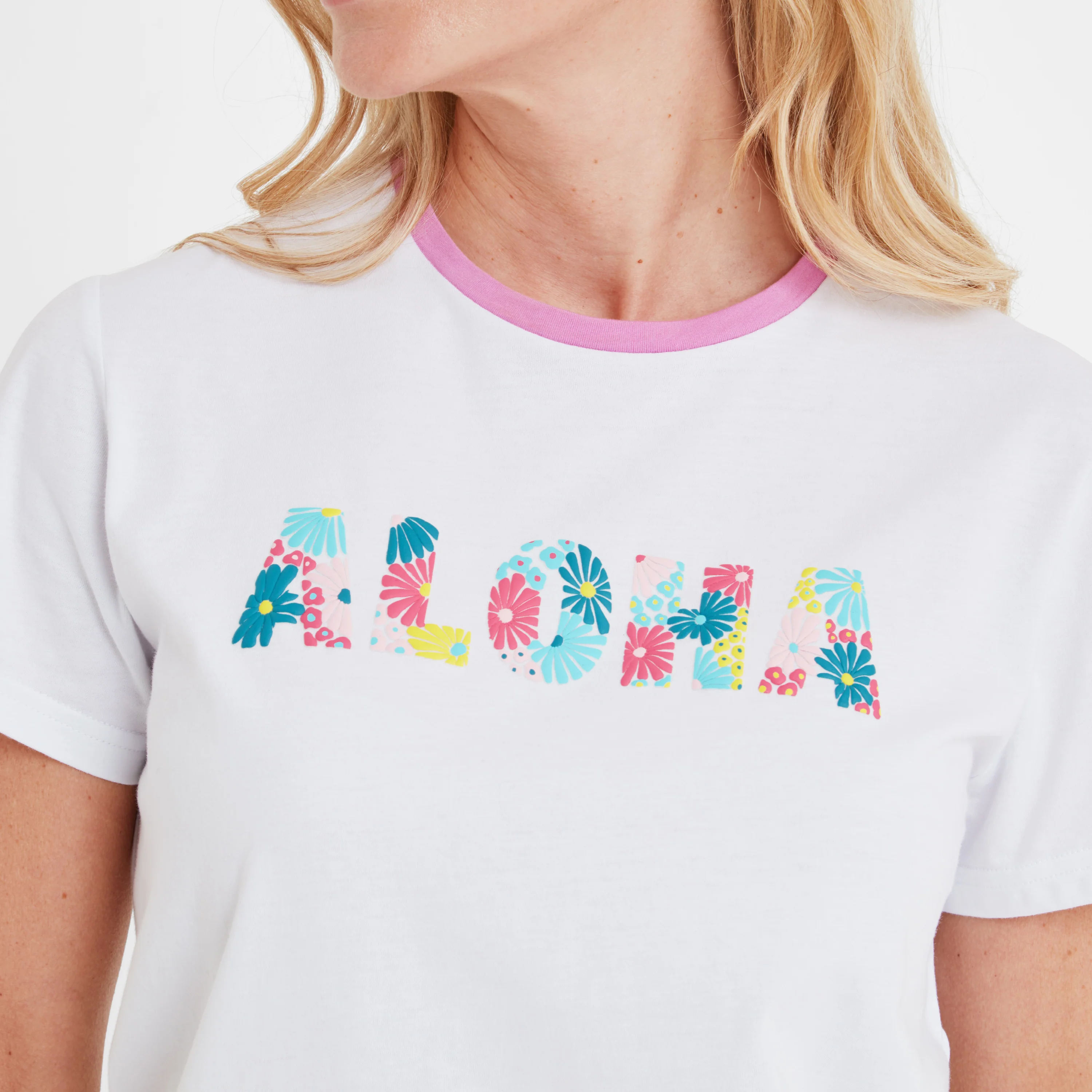 Susan Womens 100% Cotton Supersoft T-Shirt - Optic White - Image 5