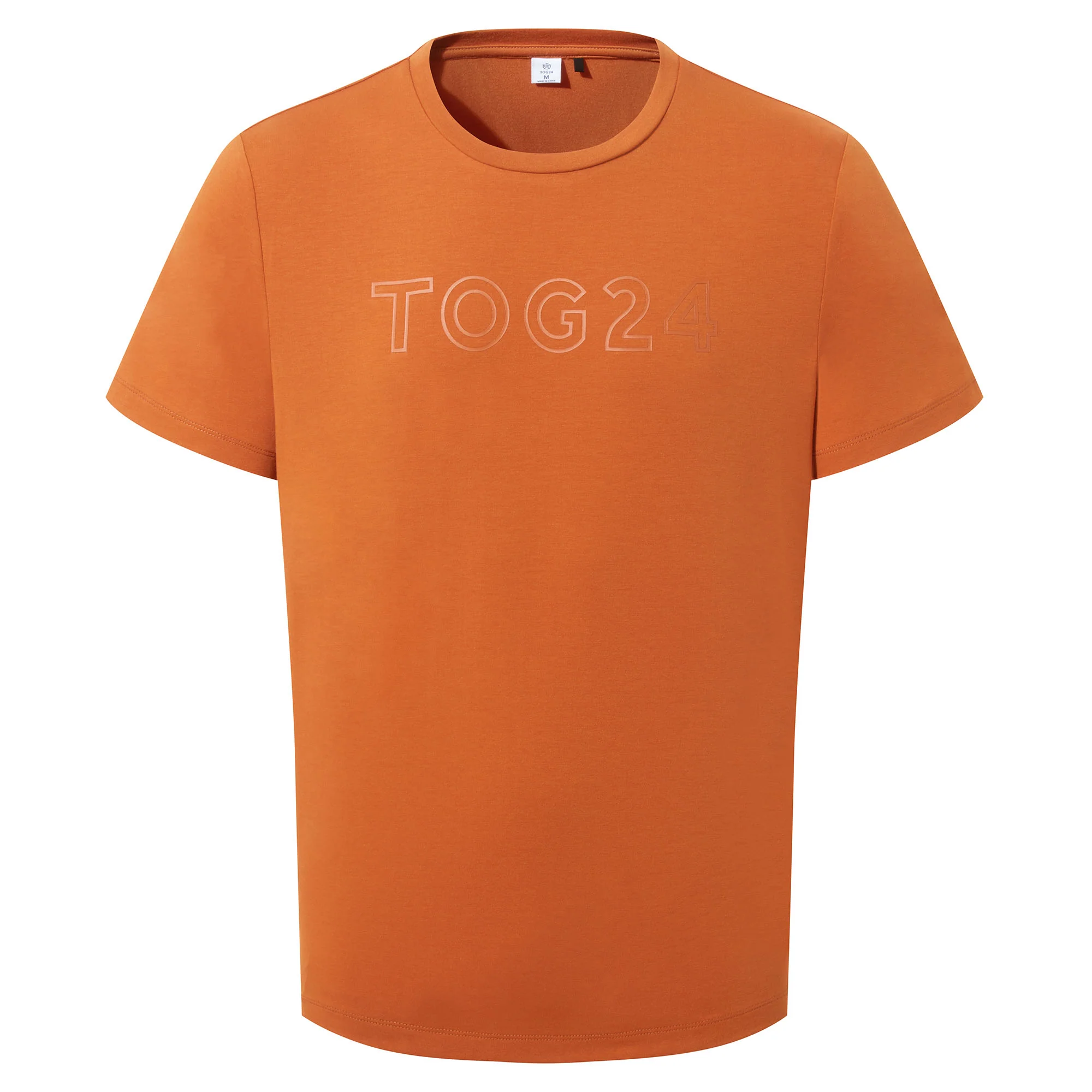 Talen Mens Short Sleeve Performance T-Shirt - Dark Orange - Image 8