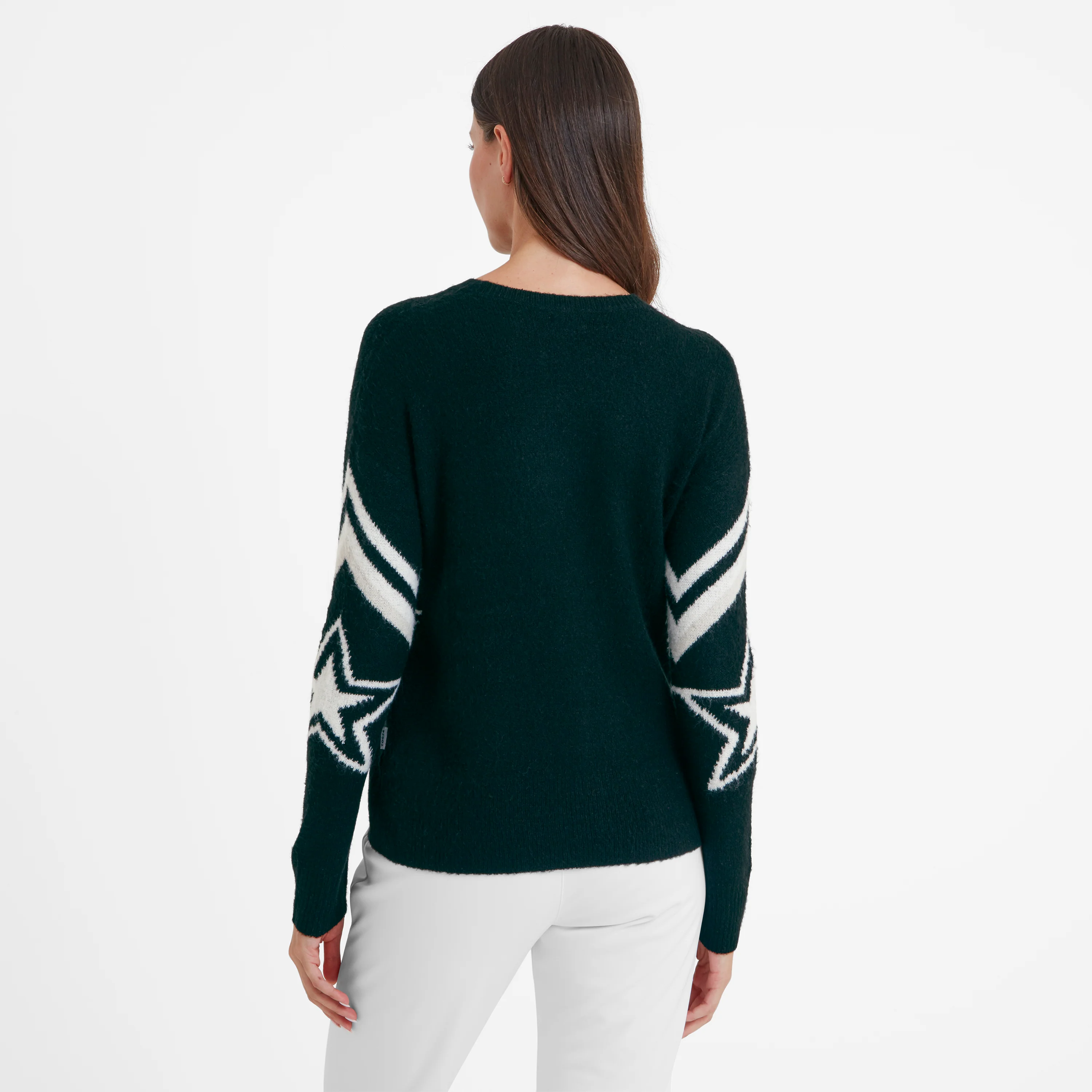 Theresa Womens Knitted Jumper - Black - Image 5