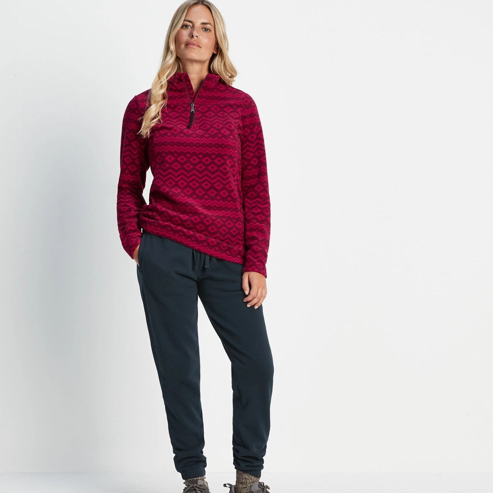 Tilda Womens Sweat Pant - Dark Indigo - Image 4