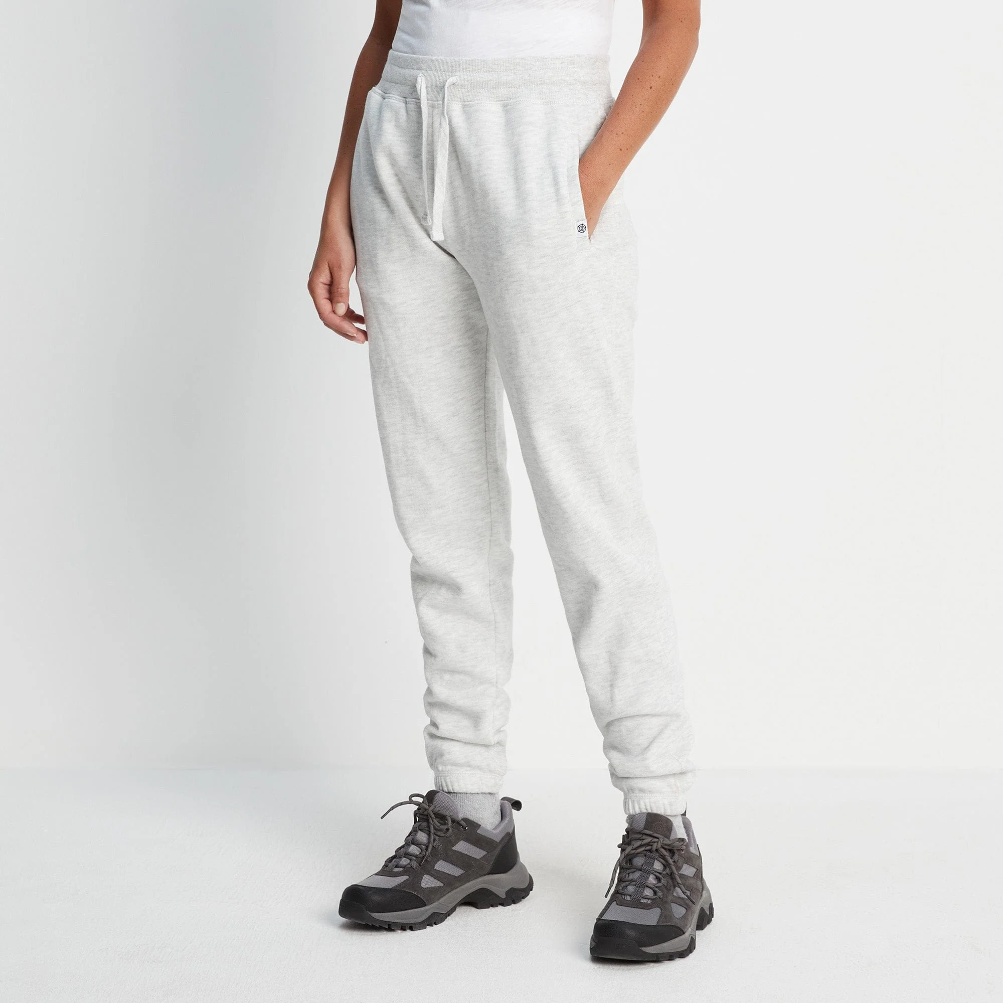 Tilda Womens Sweat Pant  Ice Grey Marl - Image 3