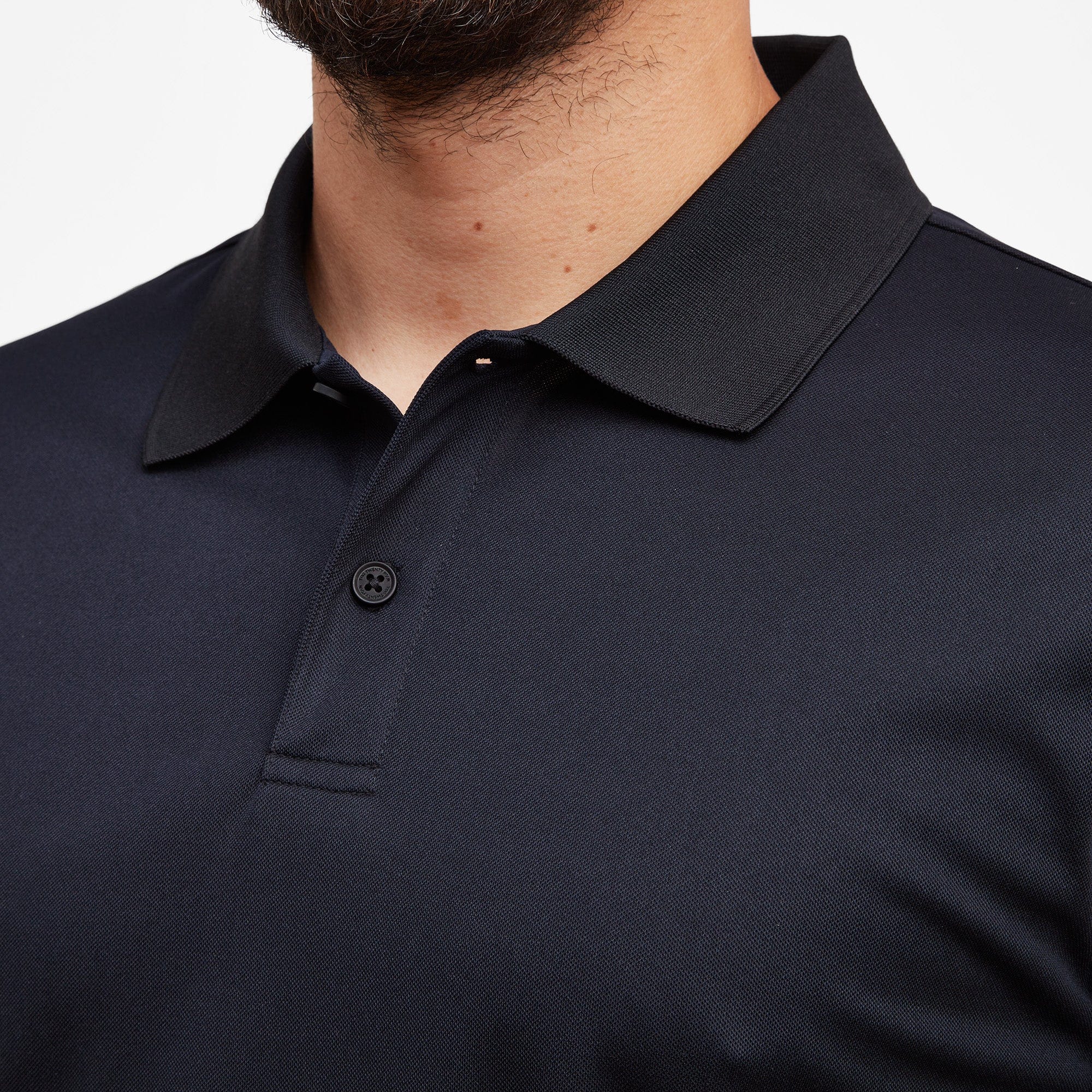 Torres Mens Tech Polo - Black - Image 3