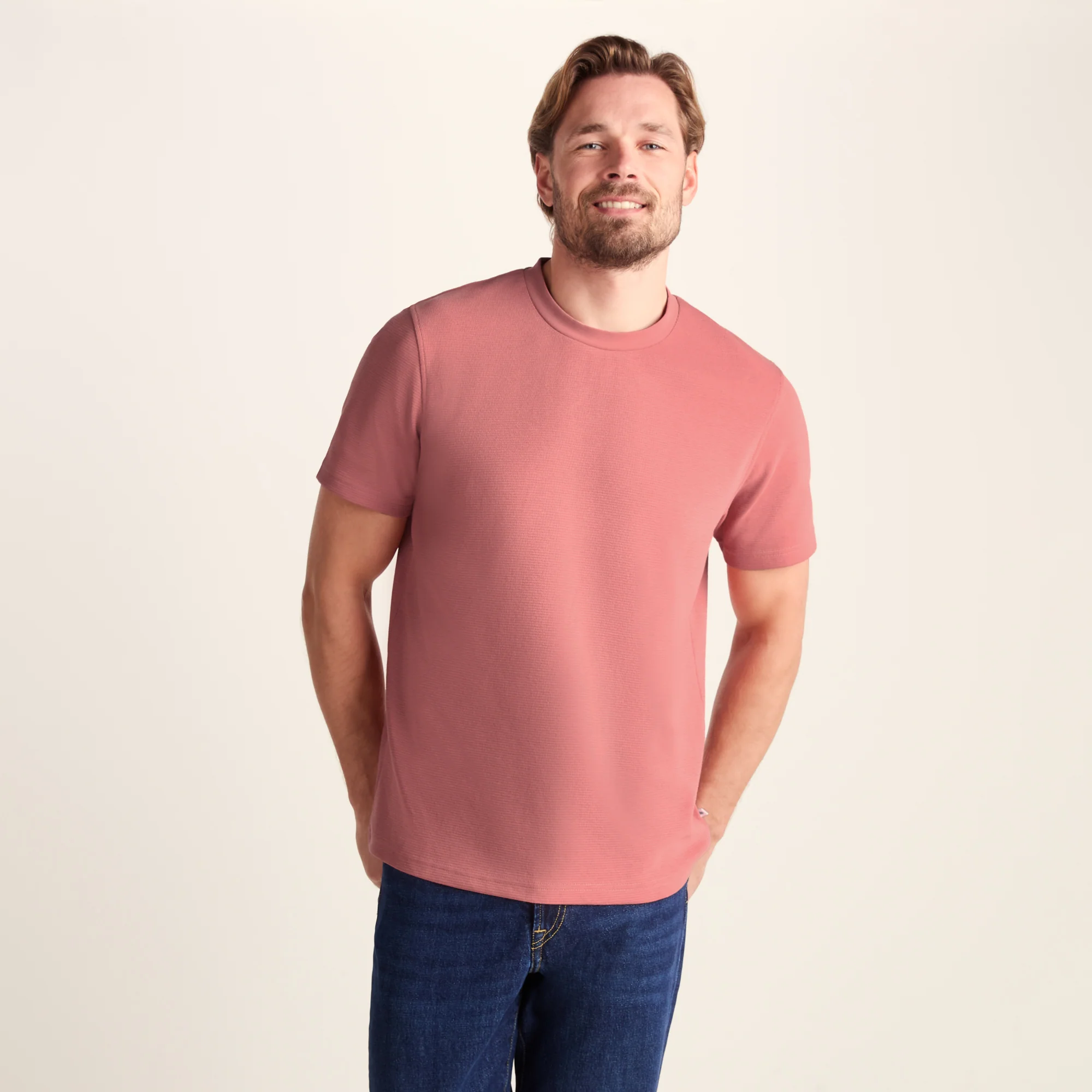 Turriff Mens Relaxed Fit T-Shirt - Redwood