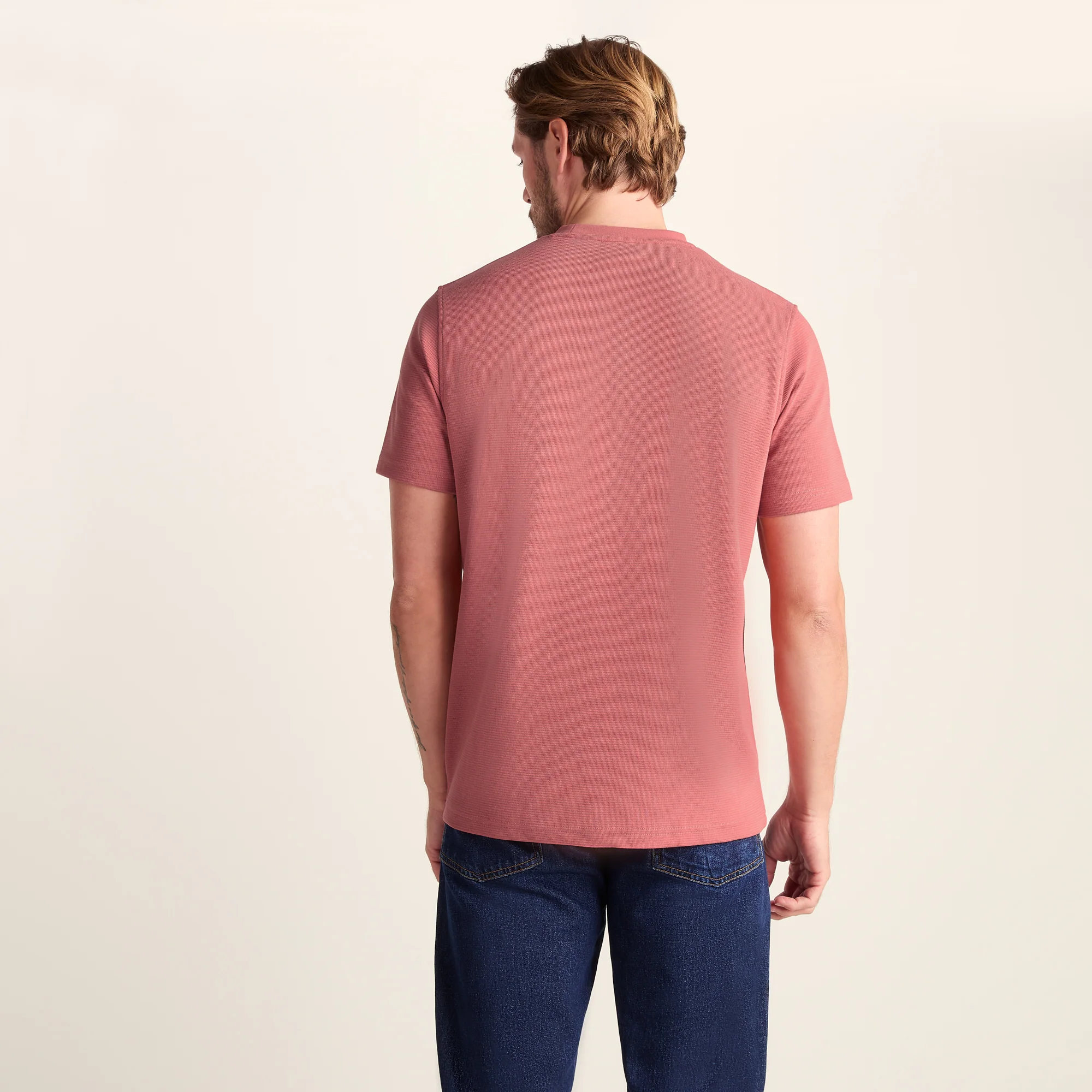 Turriff Mens Relaxed Fit T-Shirt - Redwood - Image 3