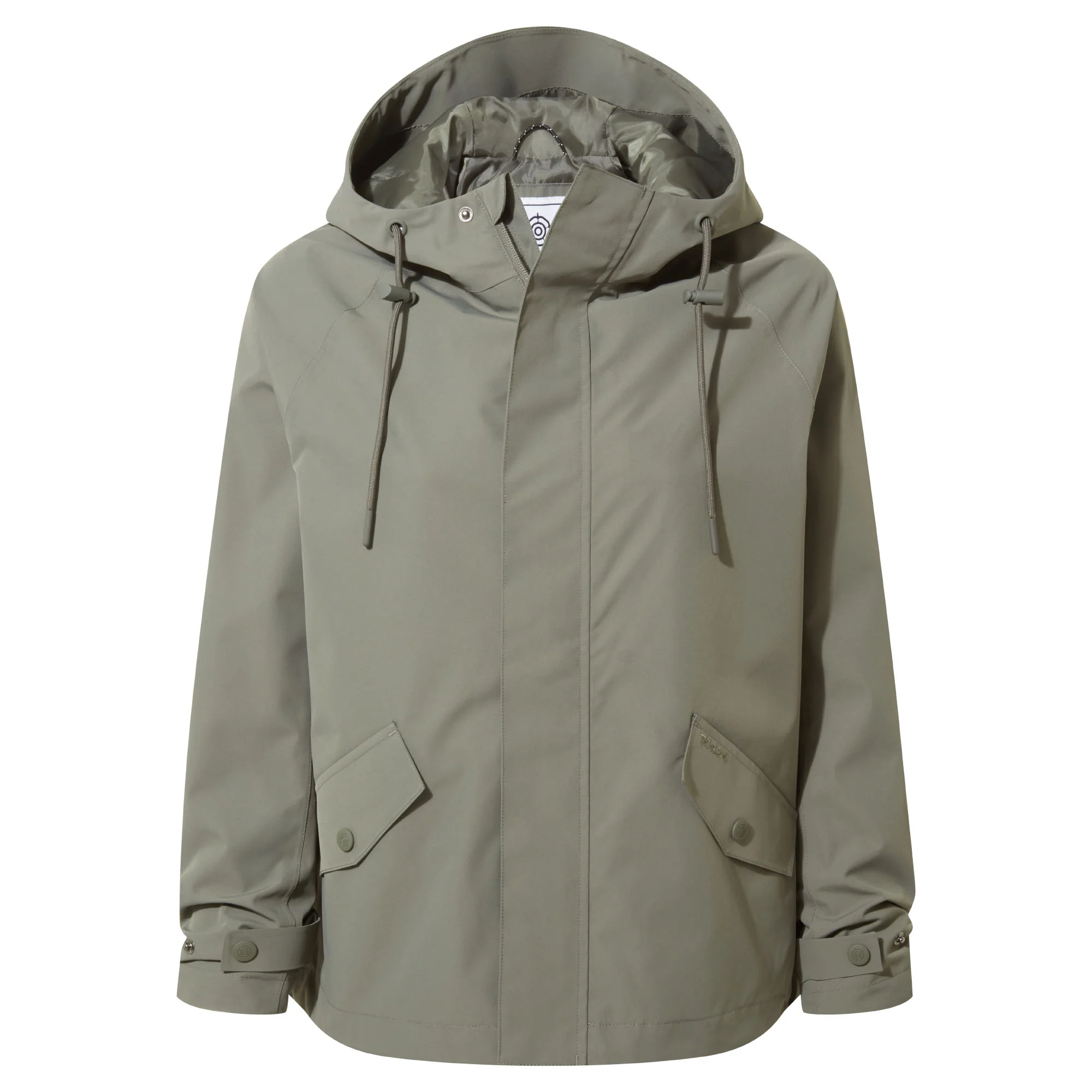 Vena Womens Waterproof Jacket - Pale Khaki - Image 11