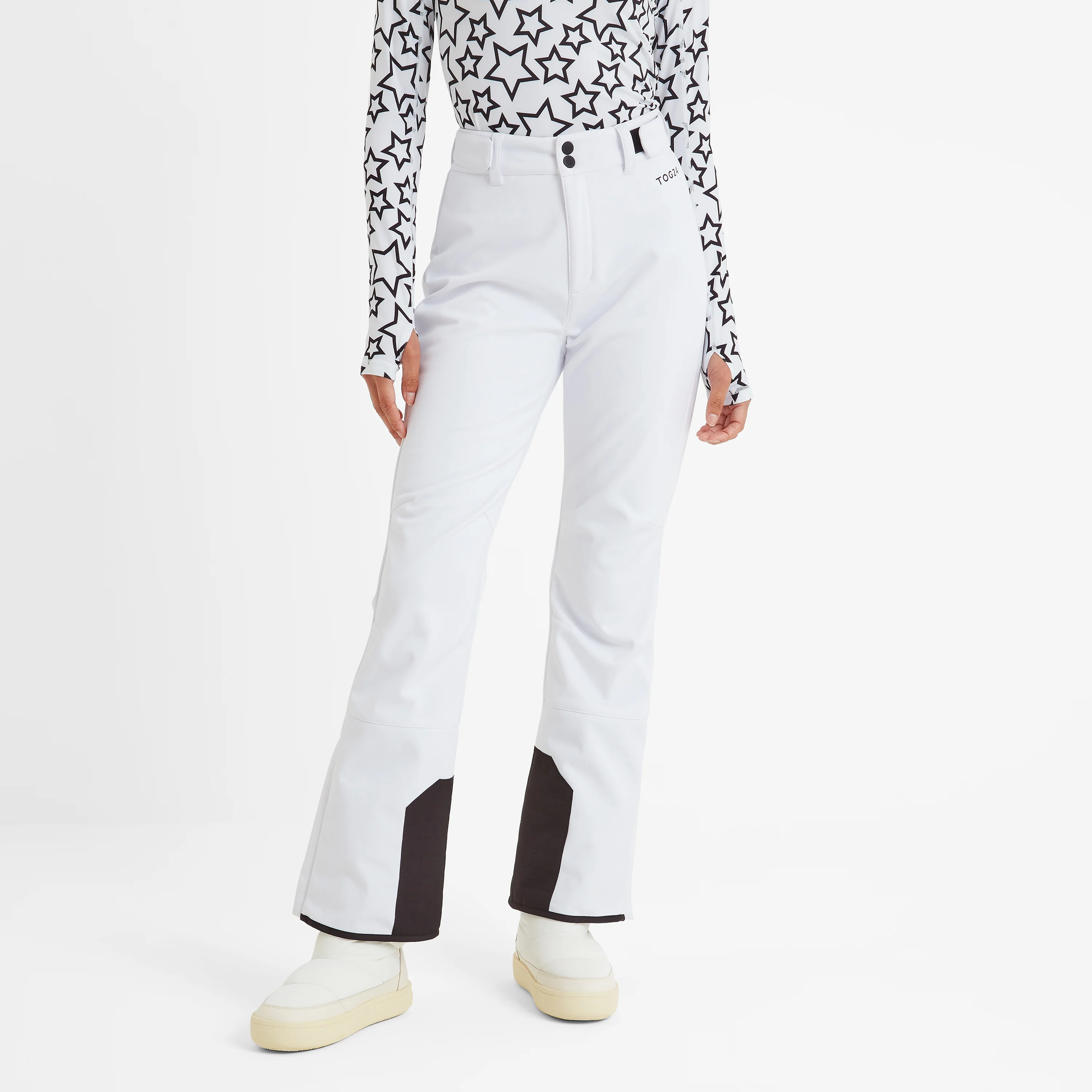 Vista Womens Salopettes Regular - Optic White - Image 2