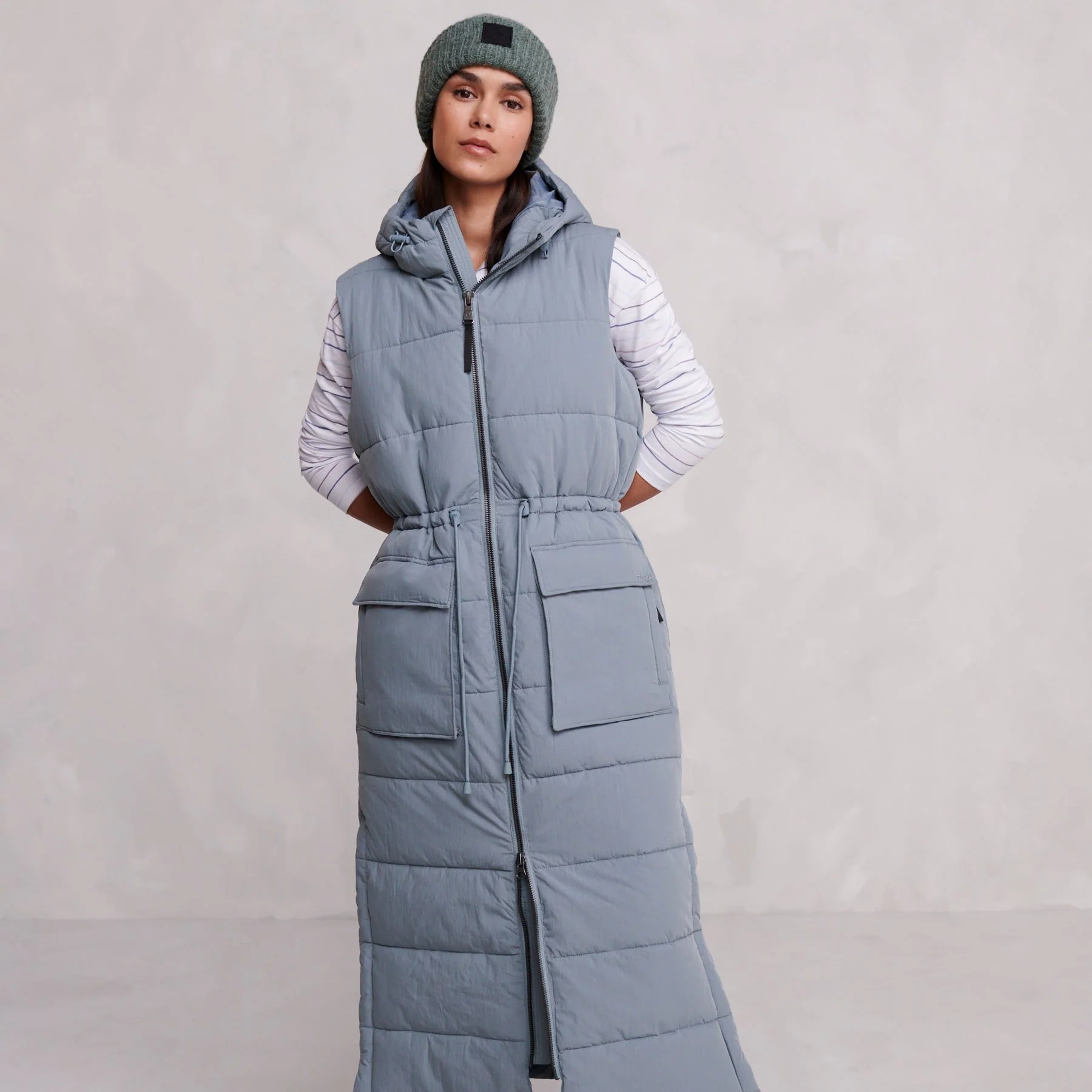 Welham Womens Gilet - Mist Grey - Image 12
