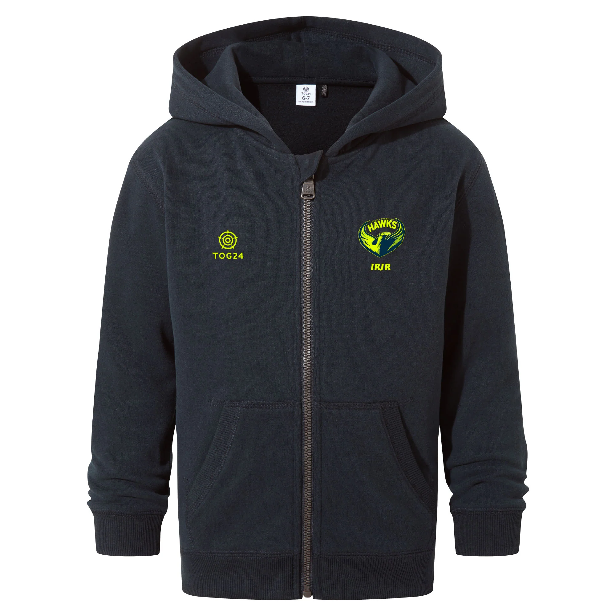West Yorkshire Hawks Kids - Norwood Zip Hoody Dark Indigo