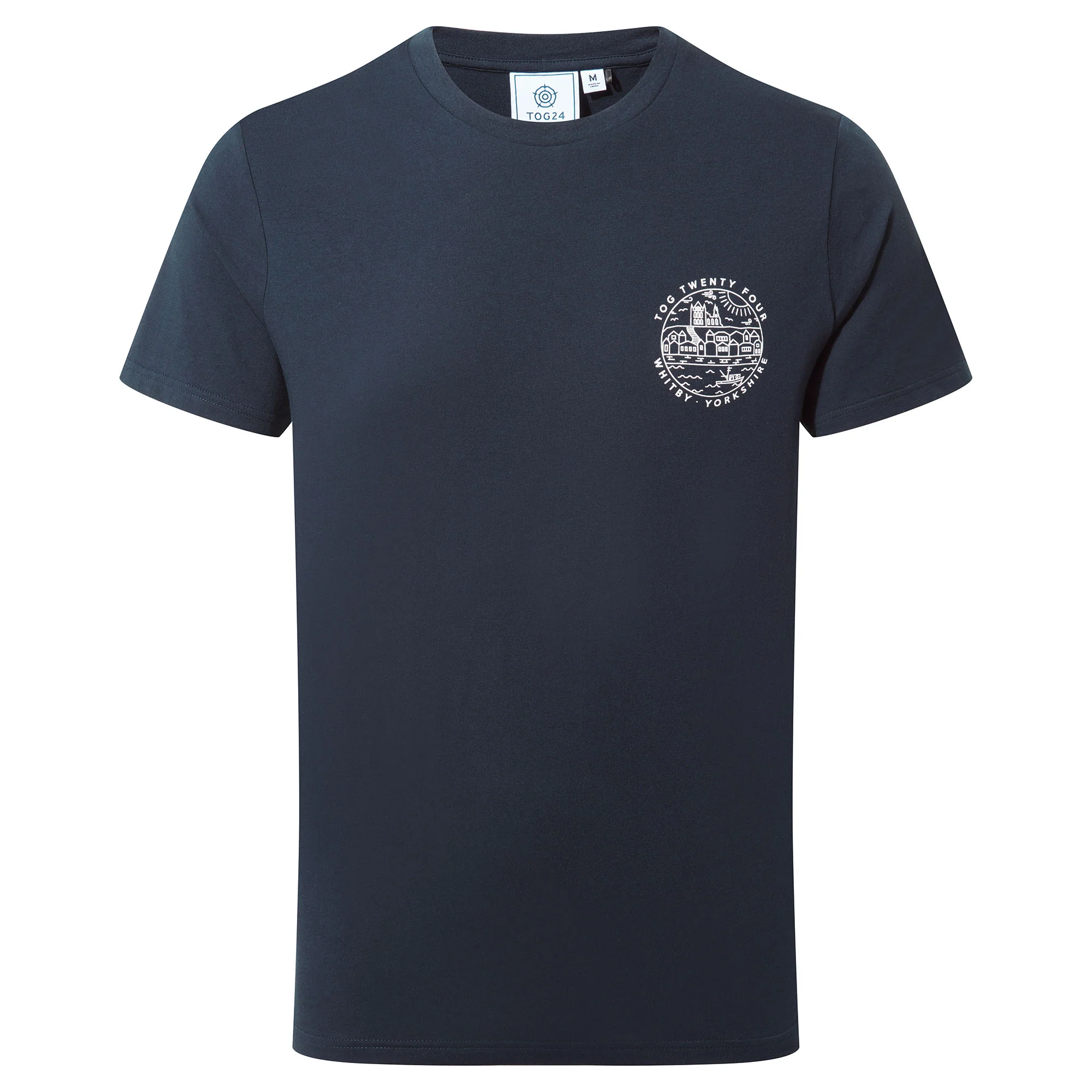 Whitby Mens 100% Cotton Supersoft T-Shirt - Dark Indigo - Image 5