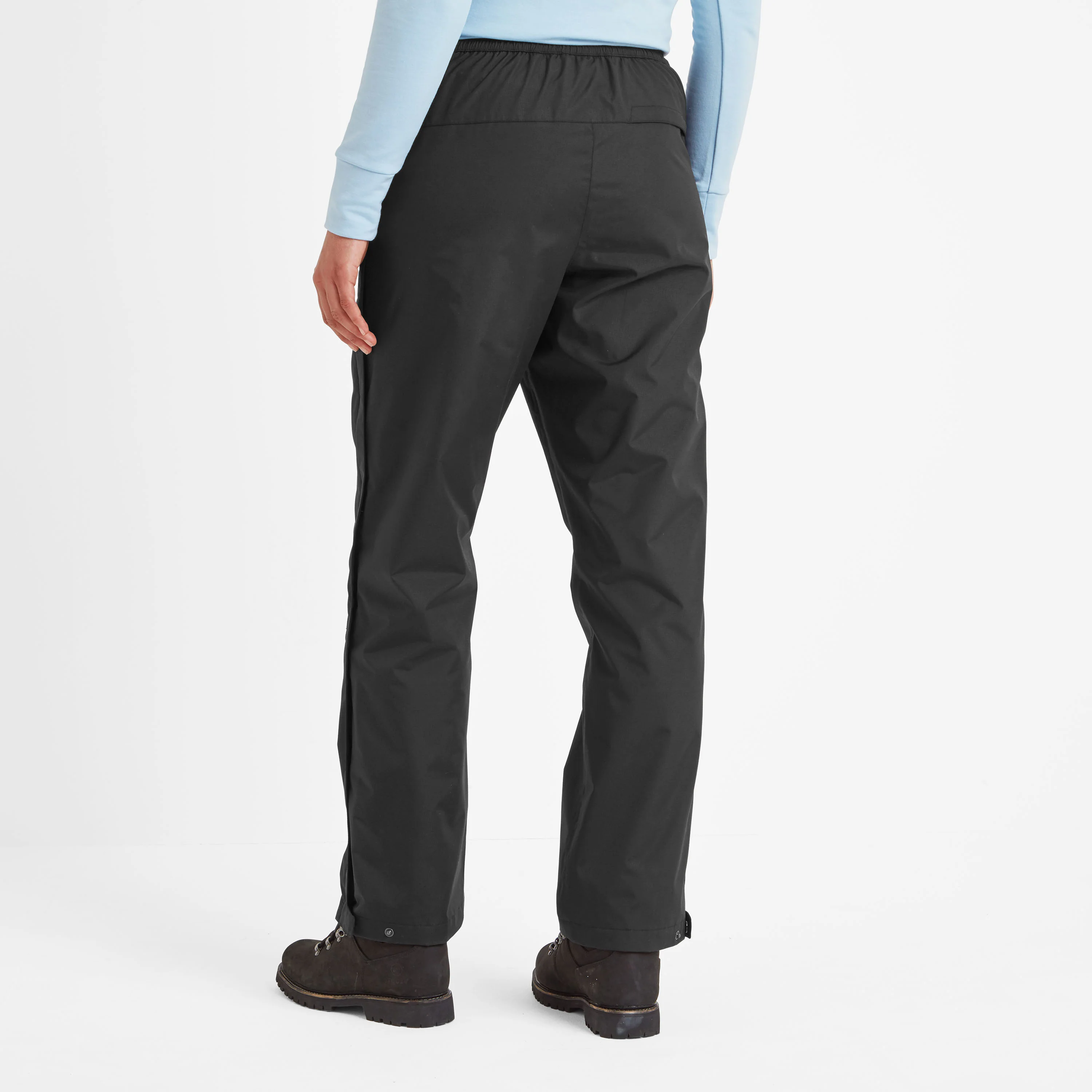 Wigton Womens Waterproof Trousers Regular - Black - Image 3