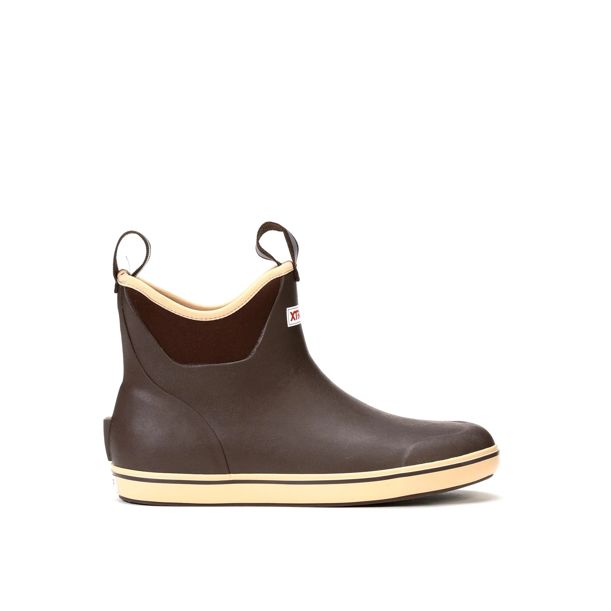 Xtratuf Ankle Deck Mens Boot - Chocolate/Tan - Image 5